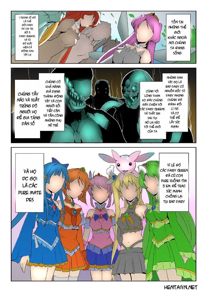 [Sukesaburou] Bishoujo Mahou Senshi Pure Mates Ch. 0-1 [Vietnamese Tiếng Việt] [Ribbon] [Digital] - Page 4