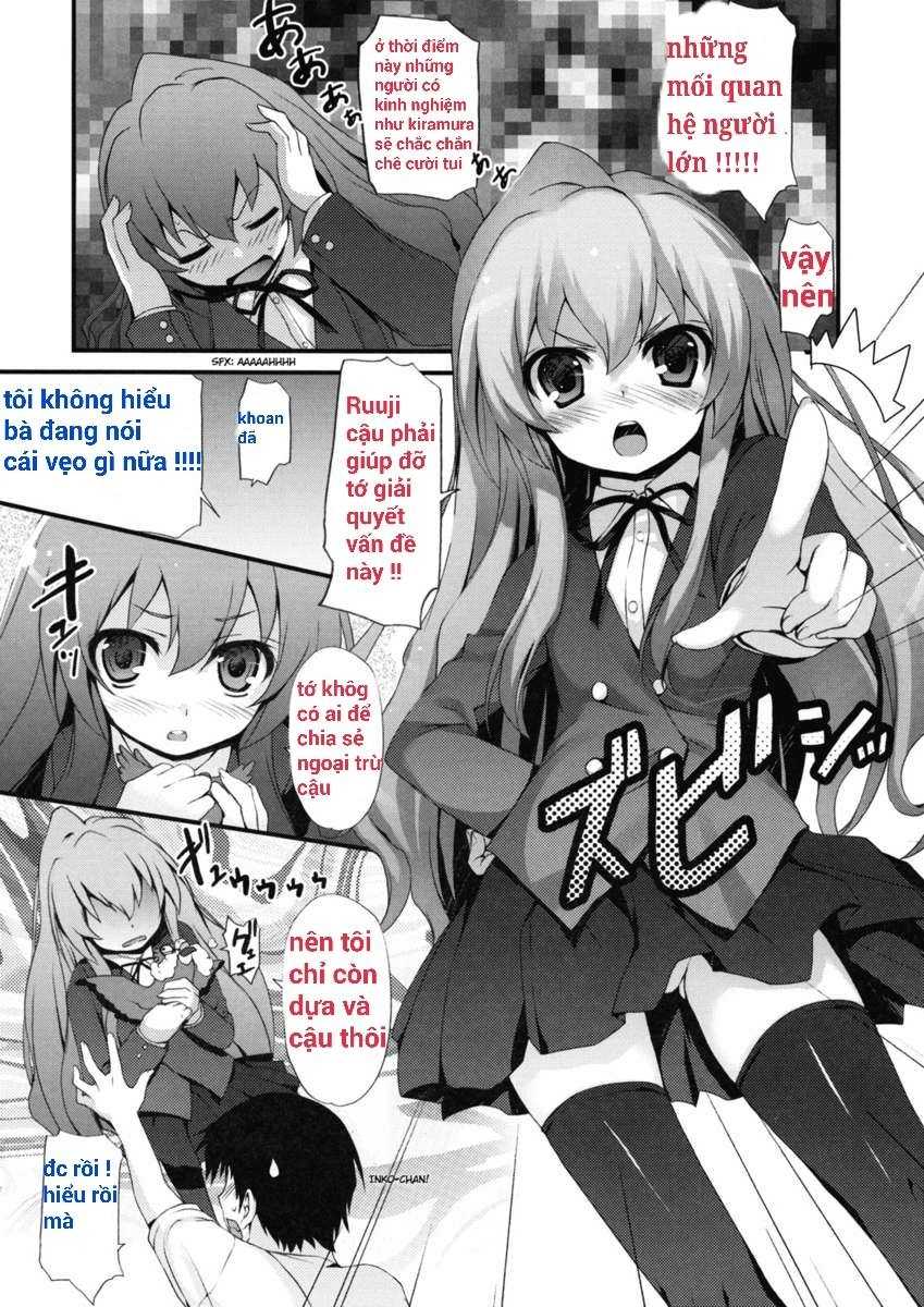 (C75) [MugenKiDou A (Tomose Shunsaku)] Tora! Tora! Tora! (Toradora!) [Vietnamese Tiếng Việt] [Góc Hentai] - Page 6