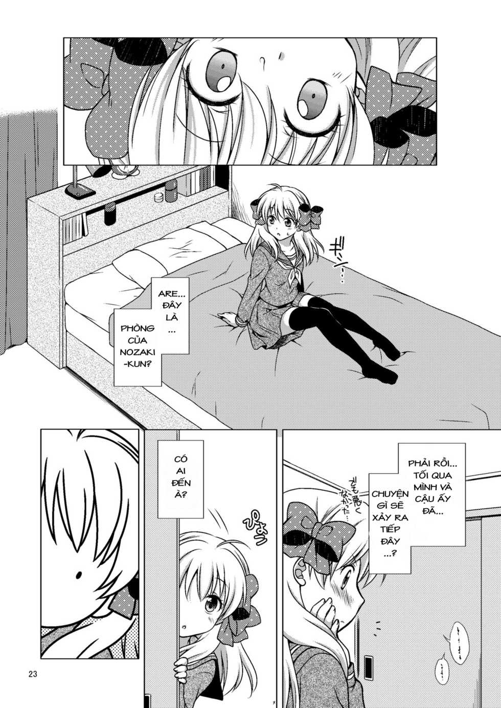 [VENOM (Mori Marimo)] Zoukan Seinen Sakura-san (Gekkan Shoujo Nozaki-kun) [Vietnamese Tiếng Việt] [Chishikato Arata] [Digital] - Page 23