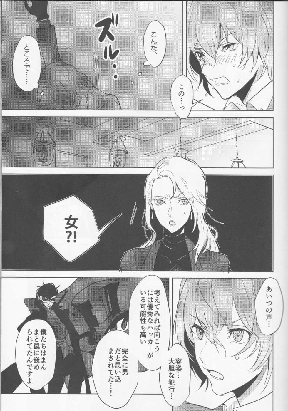 (Another Control 6) [echinii (Konbu)] Kanojo wa Hidoutei. (Persona 5) - Page 8