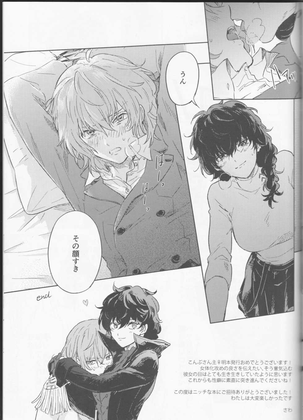 (Another Control 6) [echinii (Konbu)] Kanojo wa Hidoutei. (Persona 5) - Page 38