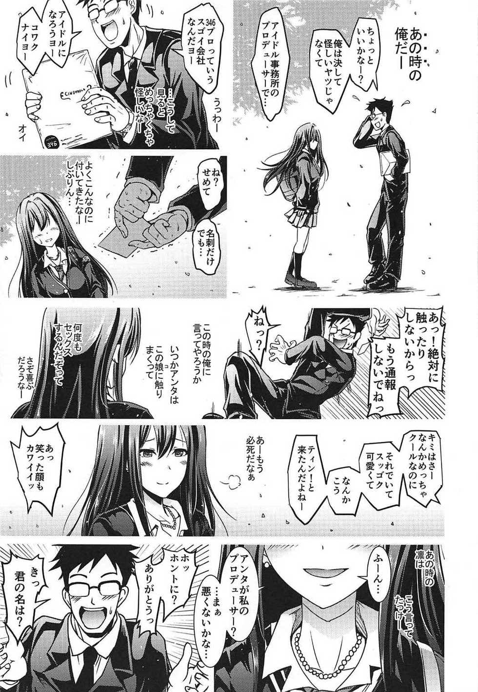 (C92) [Grace (Yokoyama Naoki)] Shibuya no Rin-chan Now 10th ~YourName~ (THE IDOLM@STER CINDERELLA GIRLS) - Page 34