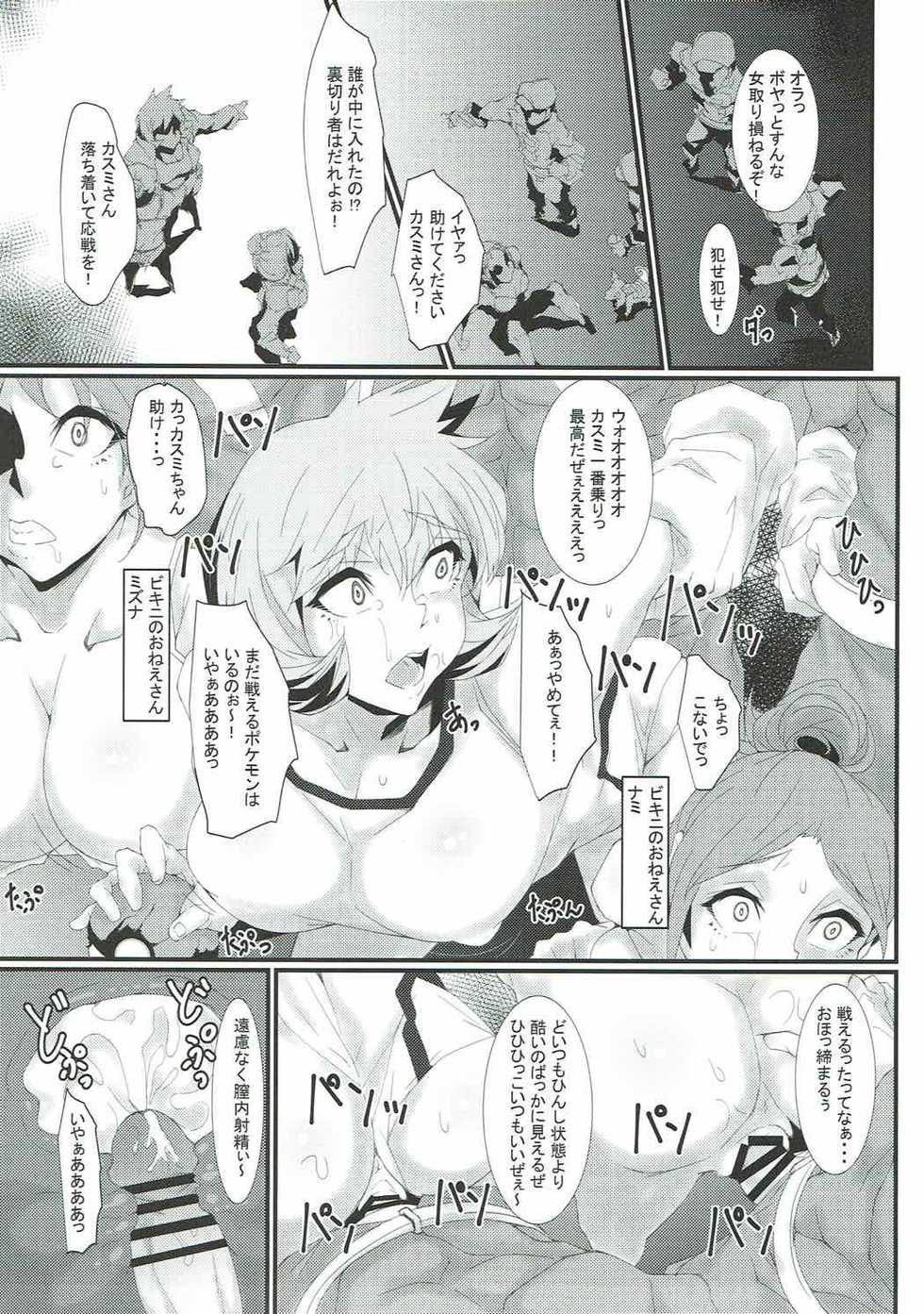 (C92) [Kunseidou (Bacon)] Rocket Dan no Yabou Kanto Douran (Kai) (Pokémon) - Page 14