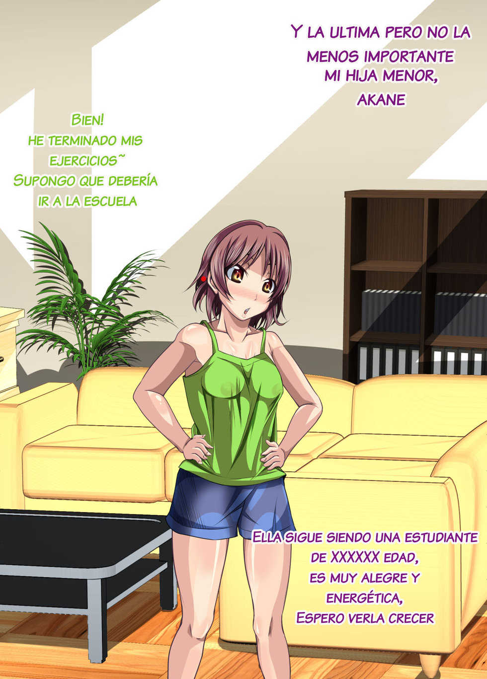 [Bitch Bokujou (Bokujou Nushi K)] Saimin Kazoku ~Itsunomanika Fuete Ita Aka-chan~ | La Familia Hipnotizada y la llegada inesperada del bebé [Spanish] [Lanerte] - Page 5