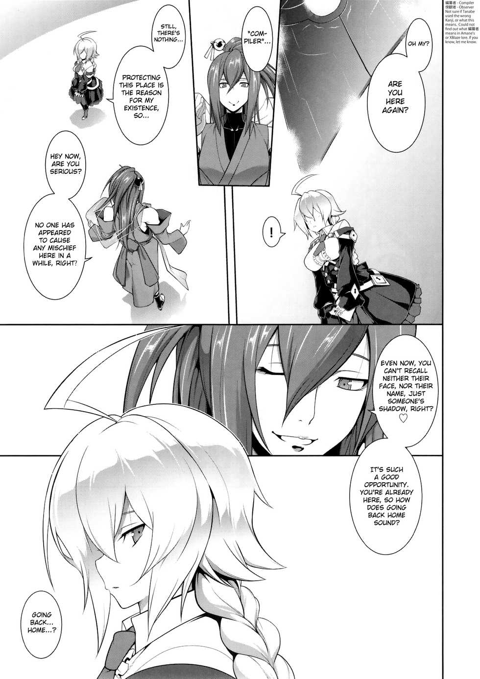 (C92) [STUDIO TIAMAT (TANABE)] BREAK BLUE HOME COMING (BLAZBLUE, XBLAZE) [English] [XCXScans] - Page 3