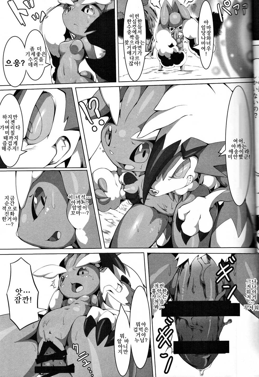 (C91) [Tamanokoshi (tamanosuke)] Nokorimono Niwa Fuku ga Aru !? | 마지막 남은 것에는 복이 있다 !? (Pokémon) [Korean] [LWND] - Page 12