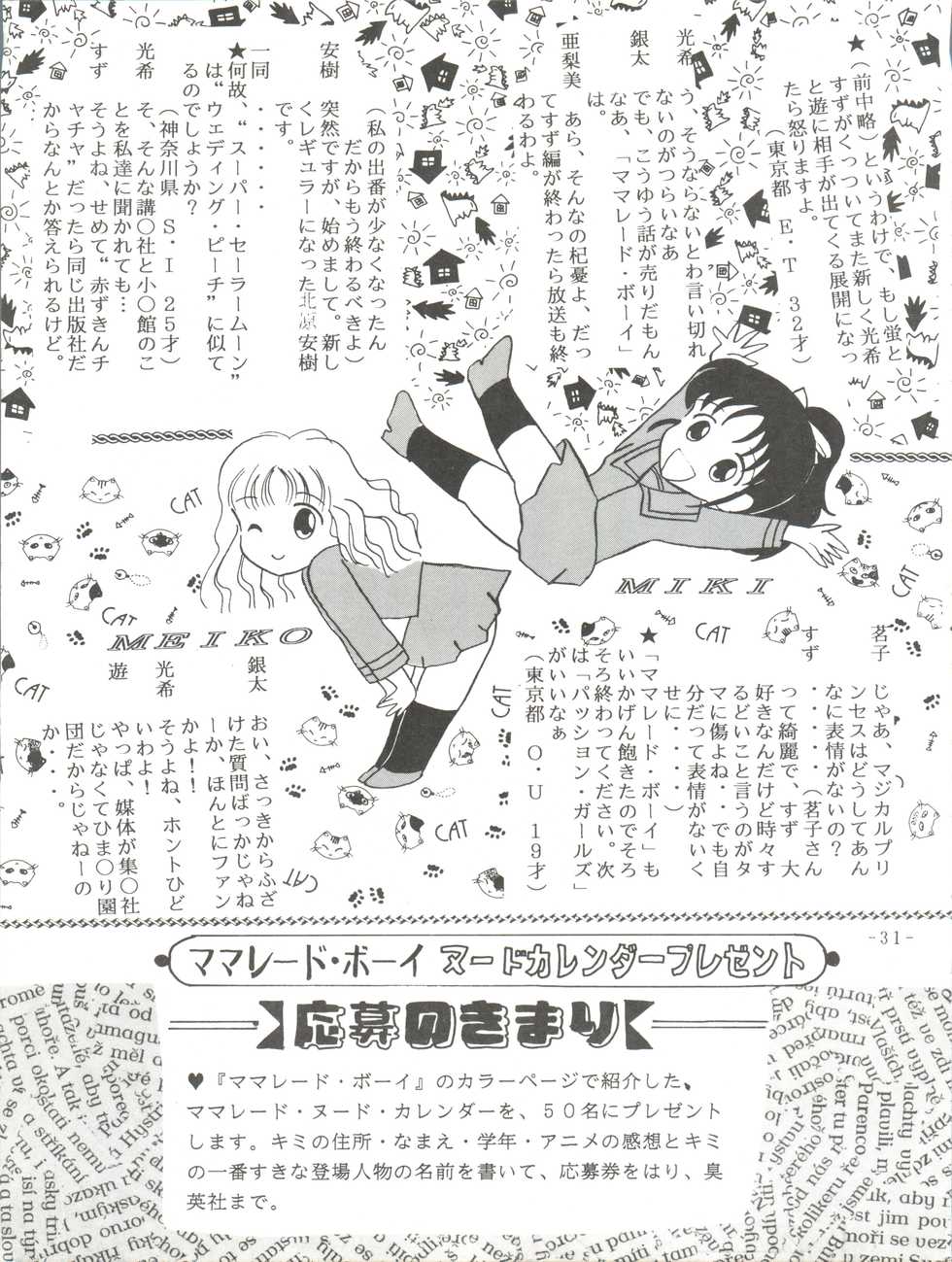 (C47) [Himawari Endan (Chunrouzan)] BTB-13 (Marmalade Boy) - Page 32