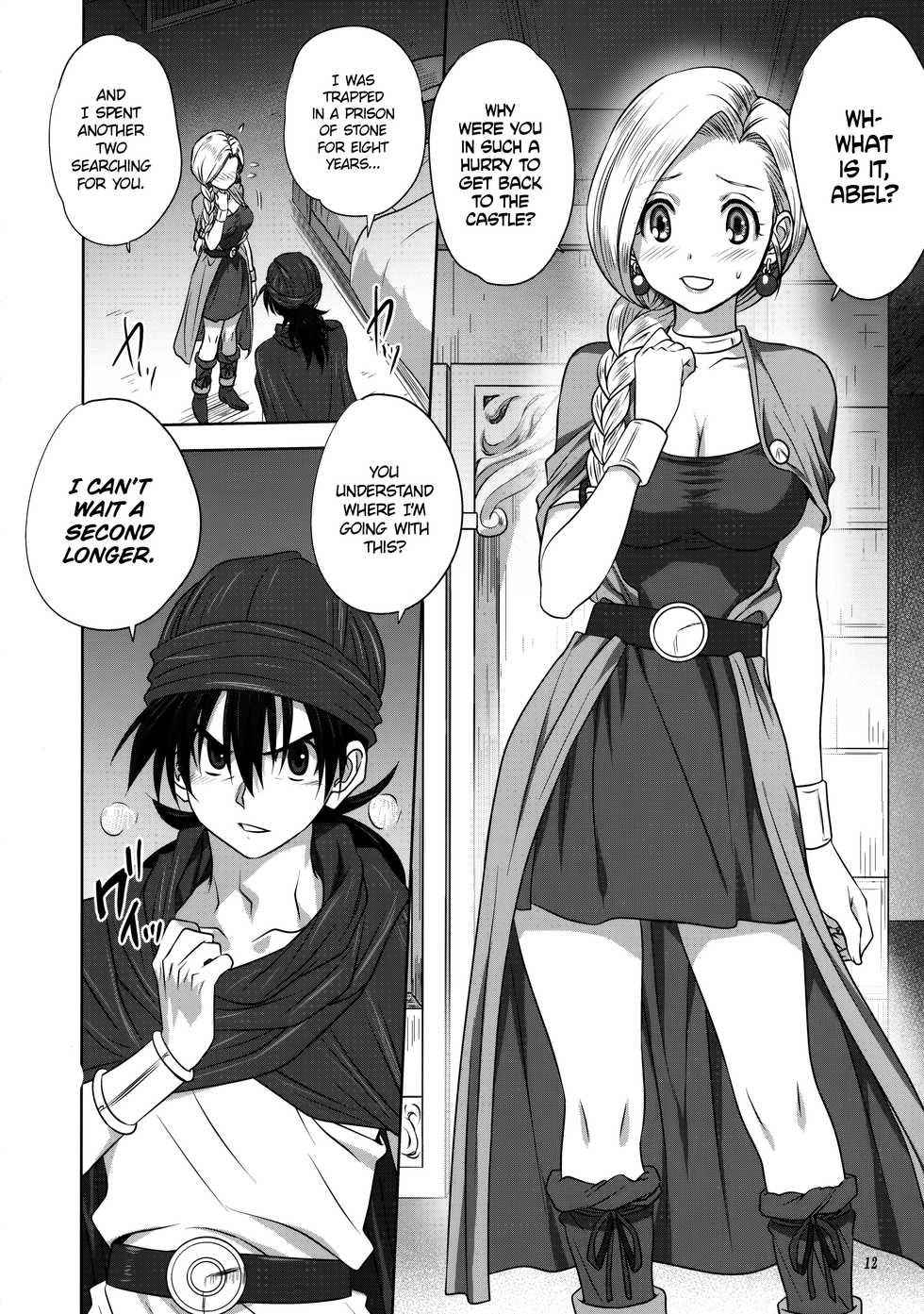 [Mitarashi Club (Mitarashi Kousei)] Bianca no Sho | Bianca's Book (Dragon Quest V) [English] =TLL + CW= - Page 11