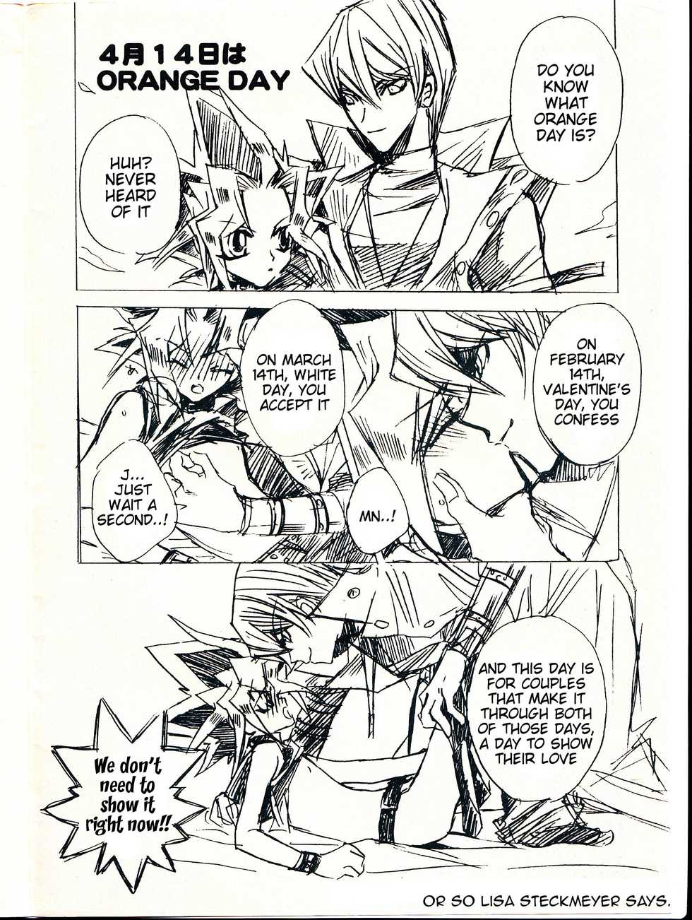 [Romuromu Club (Miike Romuko)] Orange Day (Yu-Gi-Oh!) [English] [Tigoris Translates] - Page 2