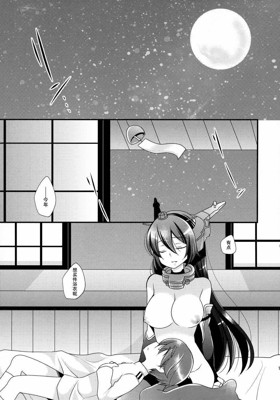 (C92) [Pinke (Kaya)] Tsukiakari kara Konnichiwa (Kantai Collection -KanColle-) [Chinese] [无毒汉化组] - Page 21