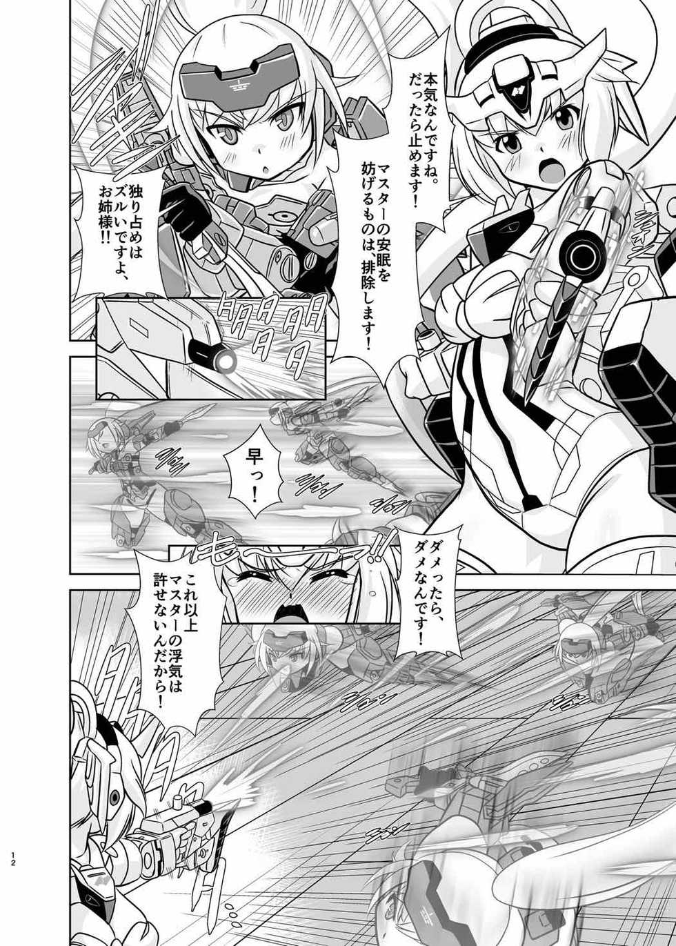 (C90) [Misuterutein (Oborogumo Takamitsu)] JinA (Busou Shinki) - Page 11