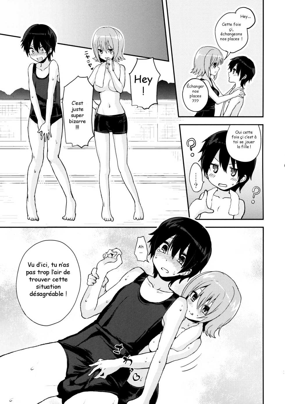 (Futaket 8.5) [Oshiruko Kan (Piririnegi)] Shishunki Poolside [French] [TLOVS] - Page 16