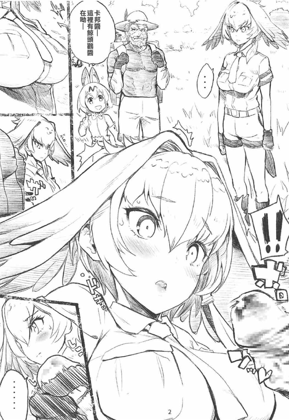 (COMIC1☆11) [Nylon 100% (Nylon)] R18 RED DATA BOOK (Kemono Friends) [Chinese] [Ｋ莫諾湖戀組] - Page 4