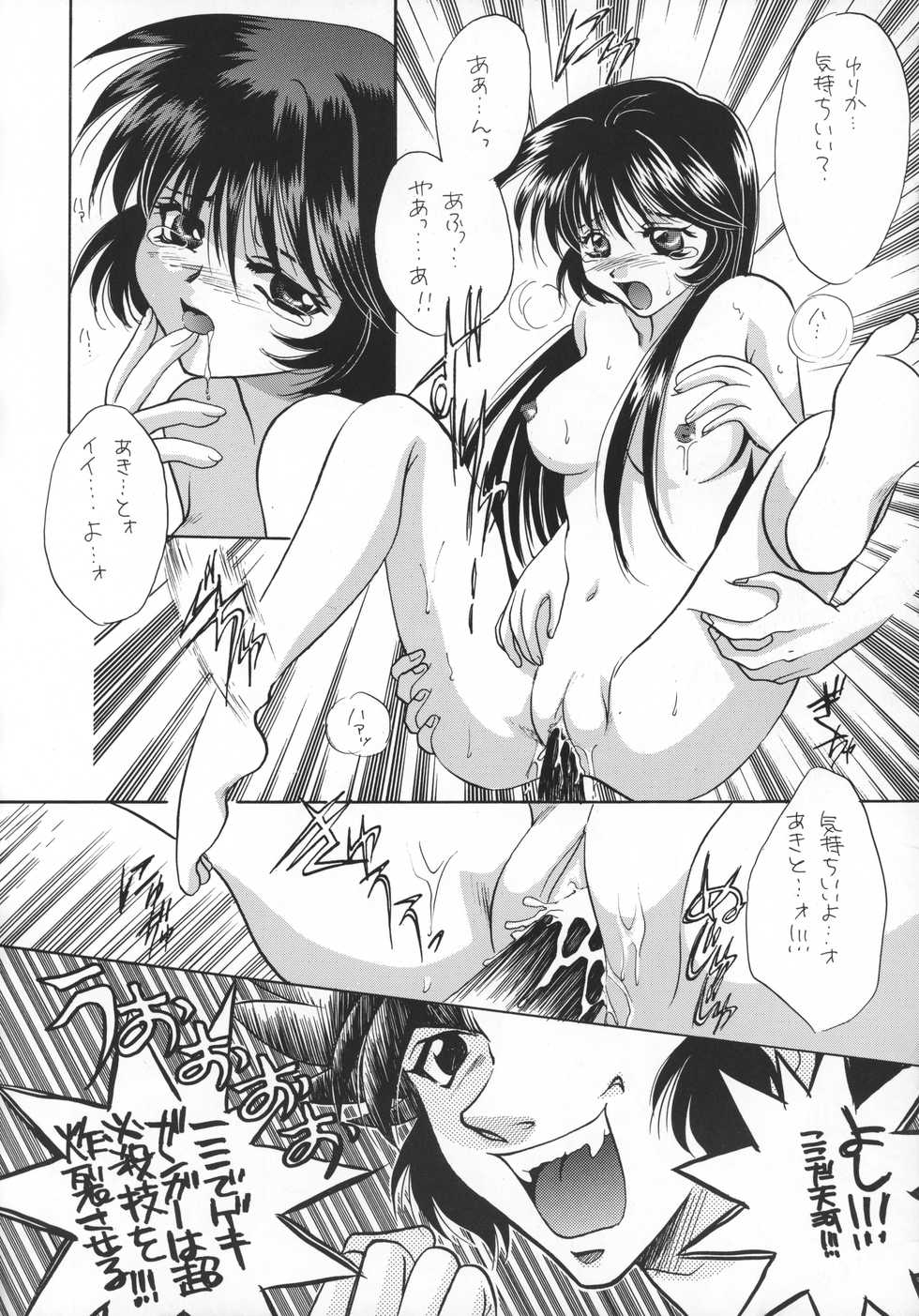[PINK ROSE (Nekoya Marble, Takahashi Kanoko)] Koi no Ryuusei Vugi (Kidou Senkan Nadesico, Saber Marionette) - Page 13