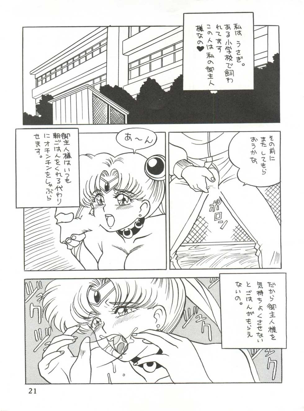 [Klaramate (Various)] Meshimase Zaumen (Minky Momo, Sailor Moon) - Page 21