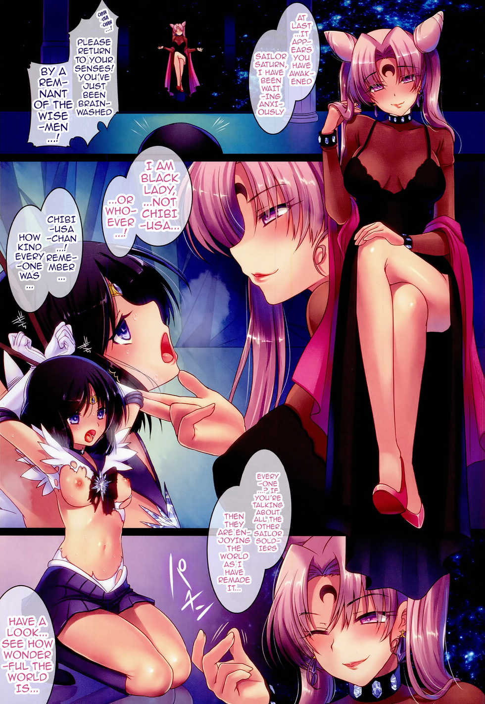 (C86) [slice slime (108 Gou)] Dosei Rouraku (Bishoujo Senshi Sailor Moon) [English] {doujins.com} - Page 2