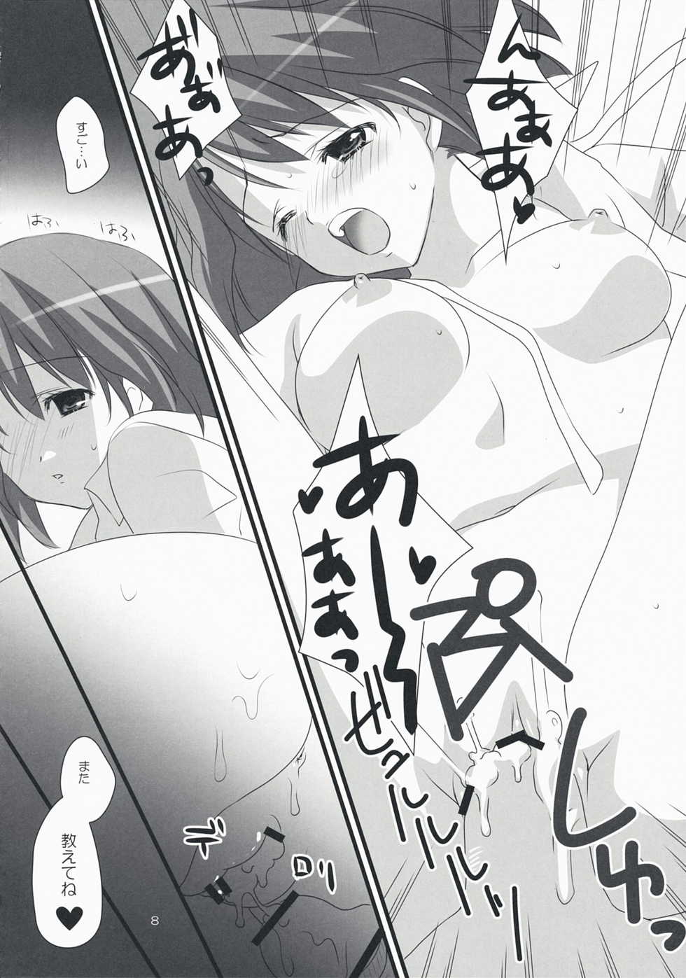 (COMIC1☆3) [Fukuya (Tama II)] Tansu no Kado ni Kusuriyubi (K-ON!) - Page 8
