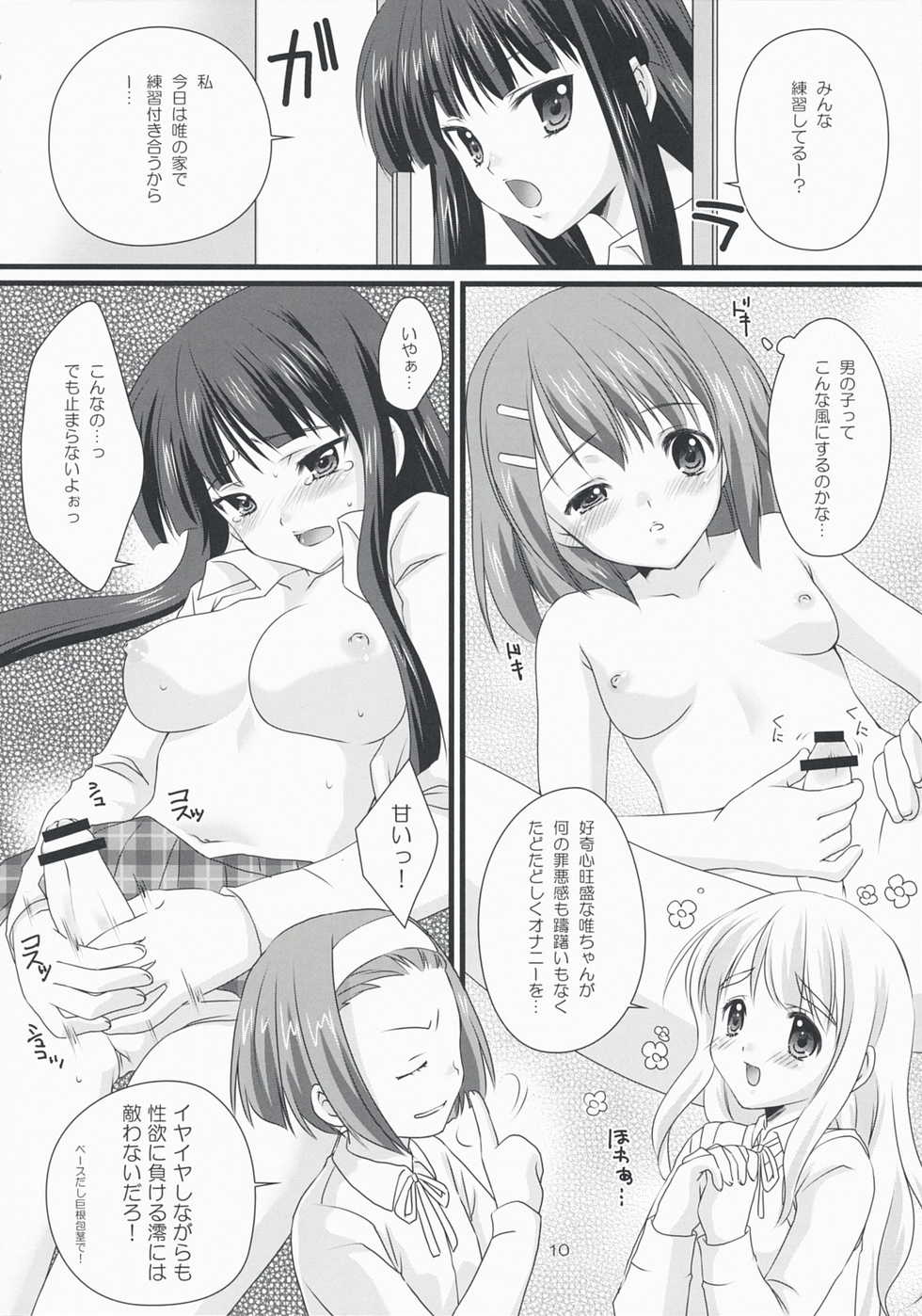 (COMIC1☆3) [Fukuya (Tama II)] Tansu no Kado ni Kusuriyubi (K-ON!) - Page 10