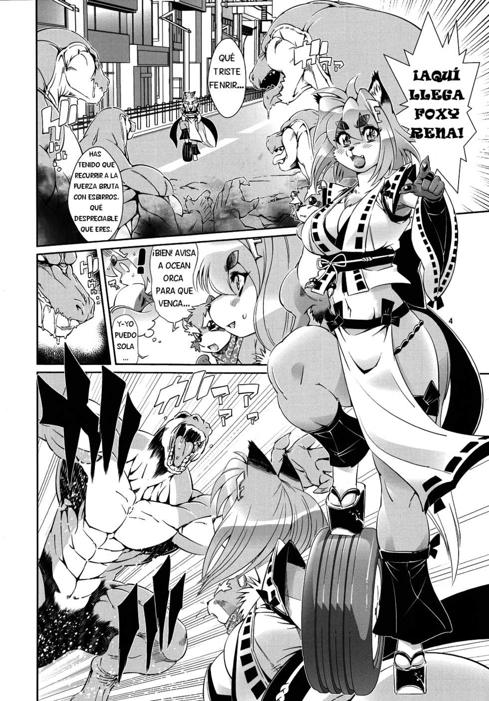 (Fur-st 4) [Sweet Taste (Amakuchi)] Mahou no Juujin Foxy Rena 3 [Spanish] [Solarismaximum & fede102] - Page 5
