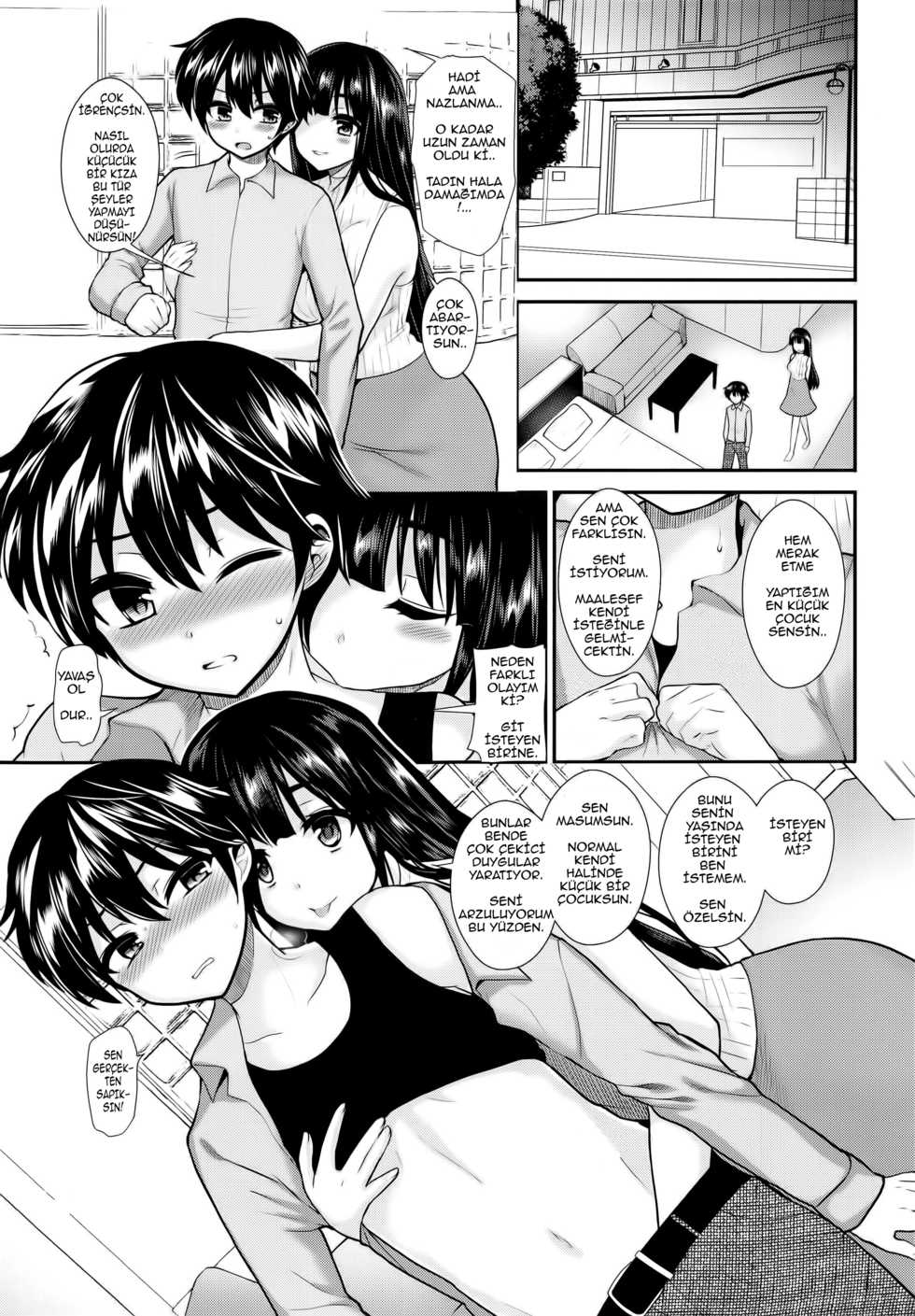 (C91) [Oshiruko Kan (Piririnegi)] Futanari! Oshioki Time 5 ~Tainai Kaikihen~ [Turkish] [Drages] - Page 9