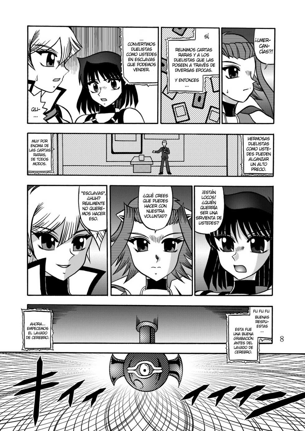 (SC51) [Studio Kyawn (Murakami Masaki, Sakaki Shigeru)] The Shining DARKNESS (Yu-Gi-Oh!) [Spanish] [NTINFS] - Page 7