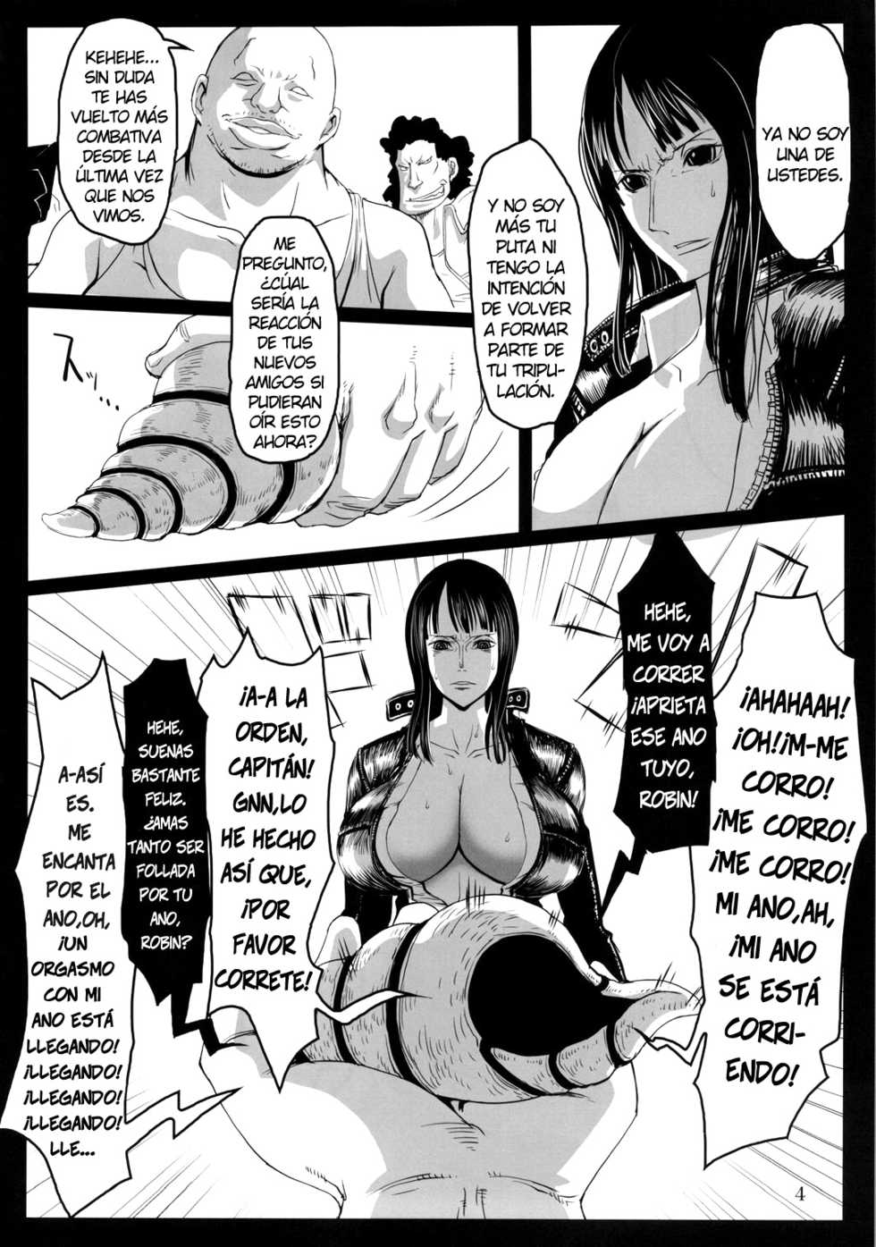 (C78) [8graphica (Yoshitama Ichirou)] Metabolism-OP Kyonyuu Kyoshiri Shoufu Nico Robin no Keshi Taikako (One Piece) [Spanish] [NTINFS] - Page 3