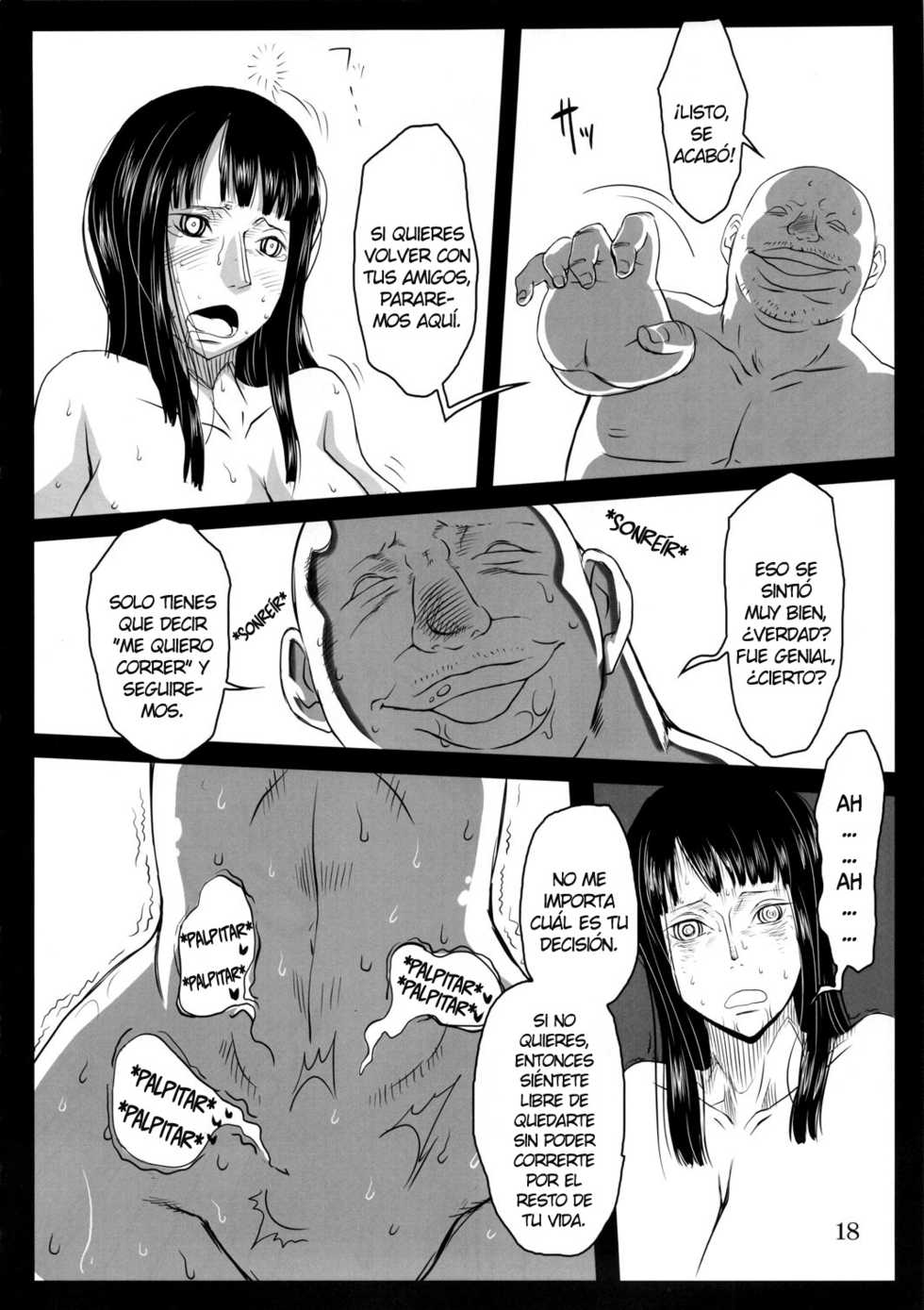 (C78) [8graphica (Yoshitama Ichirou)] Metabolism-OP Kyonyuu Kyoshiri Shoufu Nico Robin no Keshi Taikako (One Piece) [Spanish] [NTINFS] - Page 17