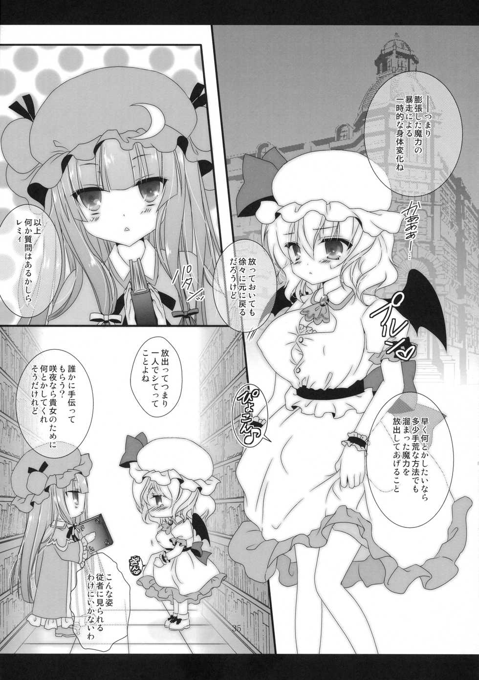 (C82) [Setoran (Itoupeko, Tannopoko)] Secret Secret (Touhou Project) - Page 34