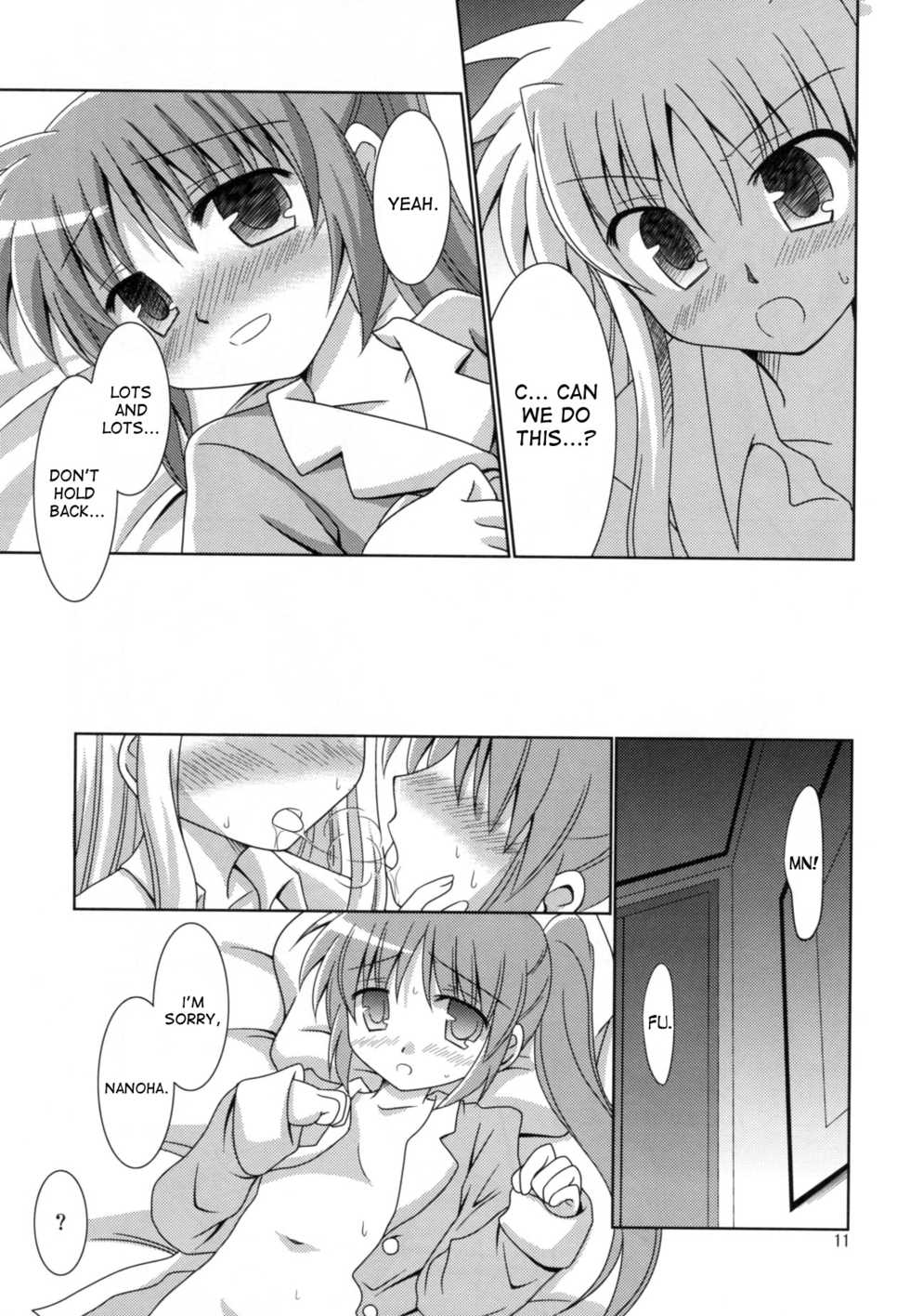 (C77) [Sagamani. (Sagami Inumaru)] Yoru ga Akeru made (Mahou Shoujo Lyrical Nanoha) [English] [desudesu] - Page 10