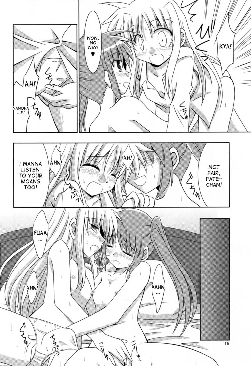 (C77) [Sagamani. (Sagami Inumaru)] Yoru ga Akeru made (Mahou Shoujo Lyrical Nanoha) [English] [desudesu] - Page 15