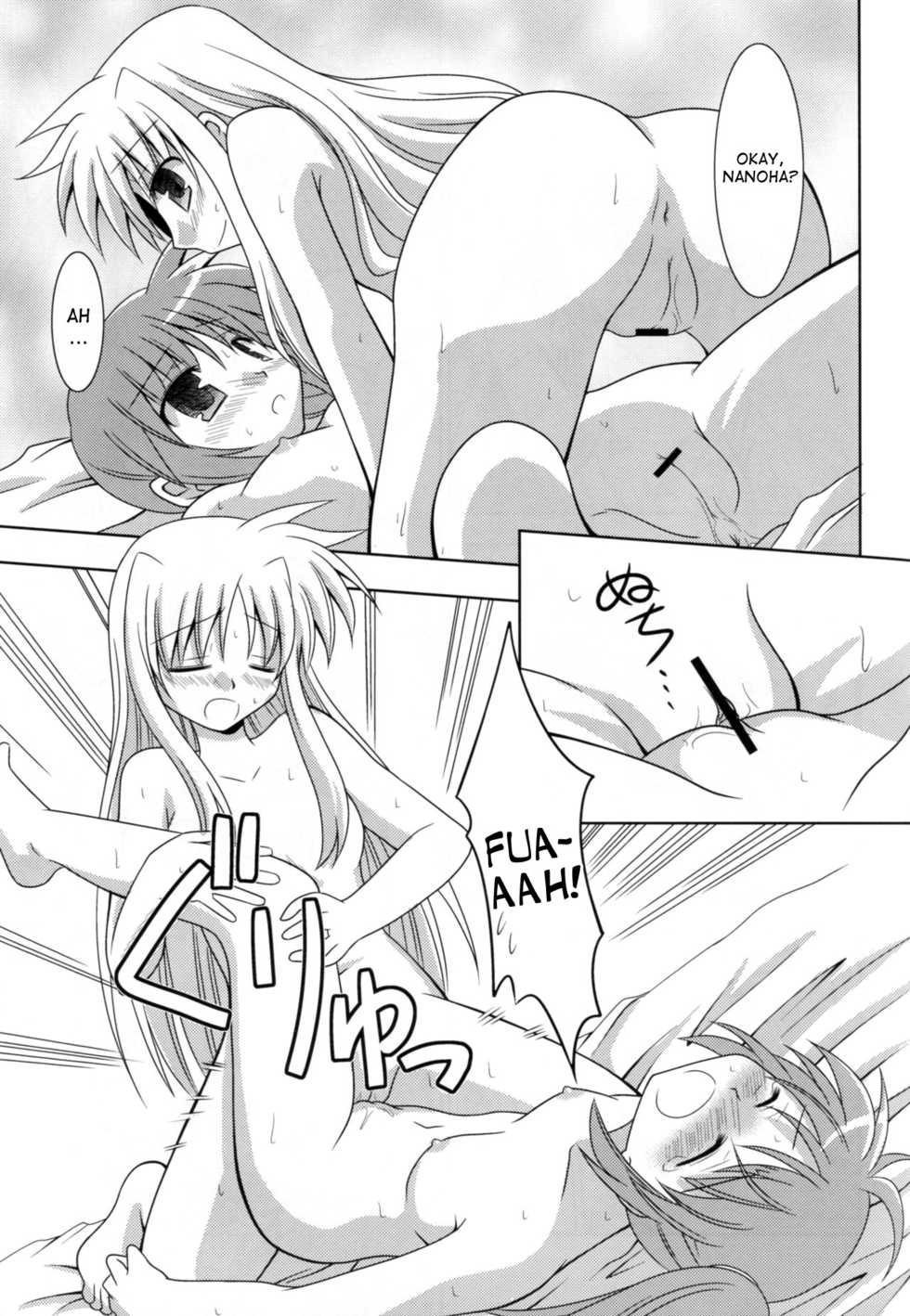 (C77) [Sagamani. (Sagami Inumaru)] Yoru ga Akeru made (Mahou Shoujo Lyrical Nanoha) [English] [desudesu] - Page 20