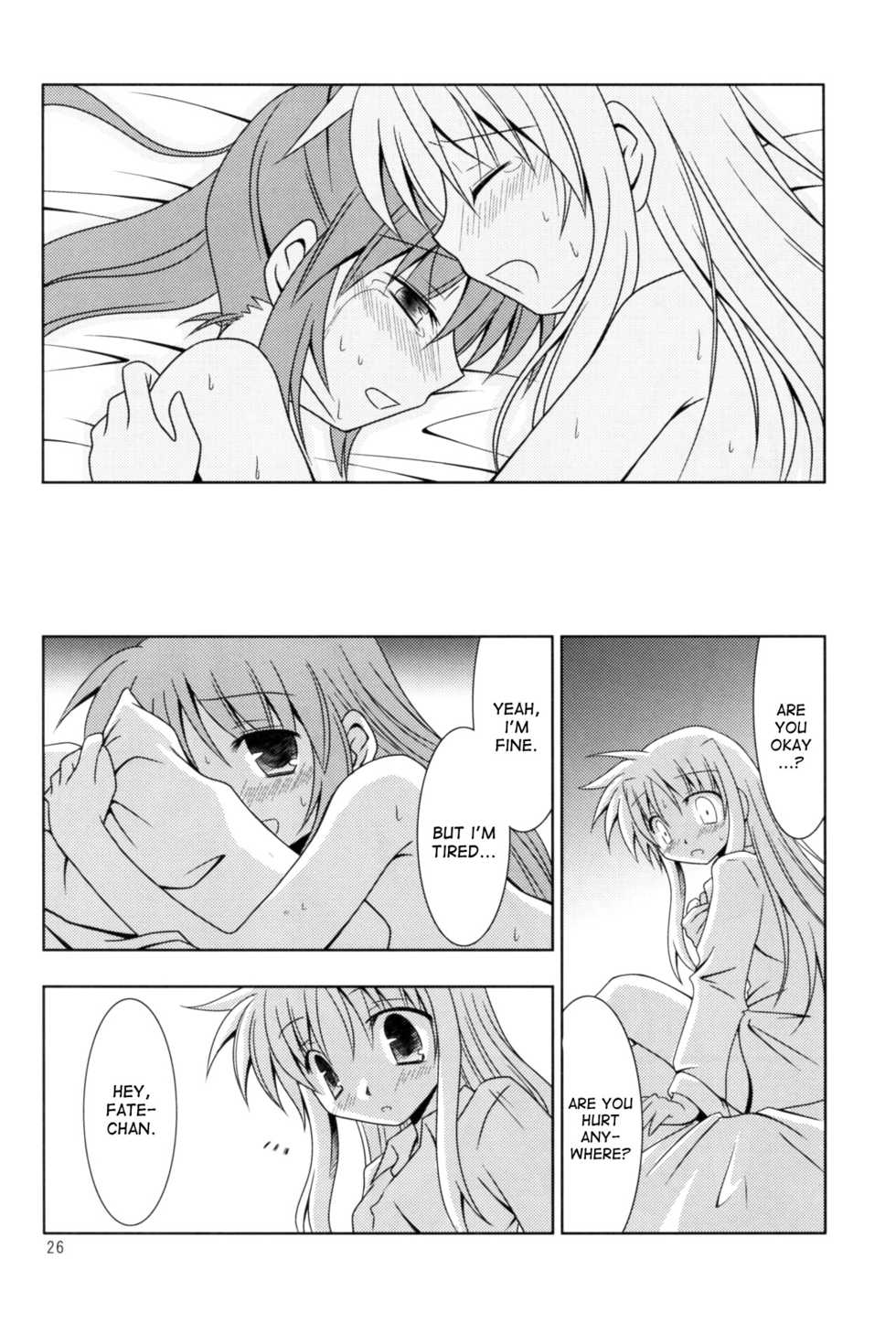 (C77) [Sagamani. (Sagami Inumaru)] Yoru ga Akeru made (Mahou Shoujo Lyrical Nanoha) [English] [desudesu] - Page 25
