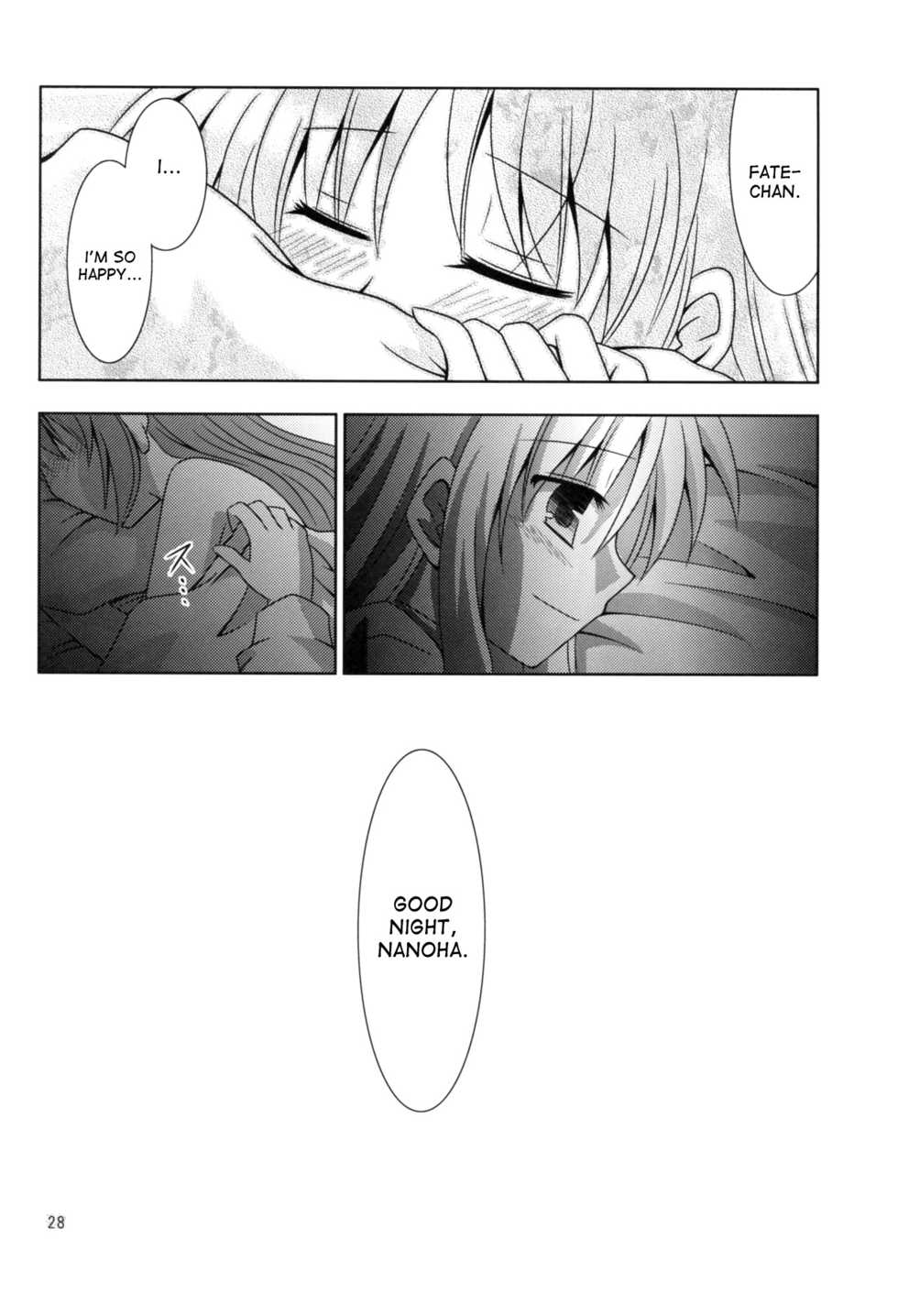 (C77) [Sagamani. (Sagami Inumaru)] Yoru ga Akeru made (Mahou Shoujo Lyrical Nanoha) [English] [desudesu] - Page 27