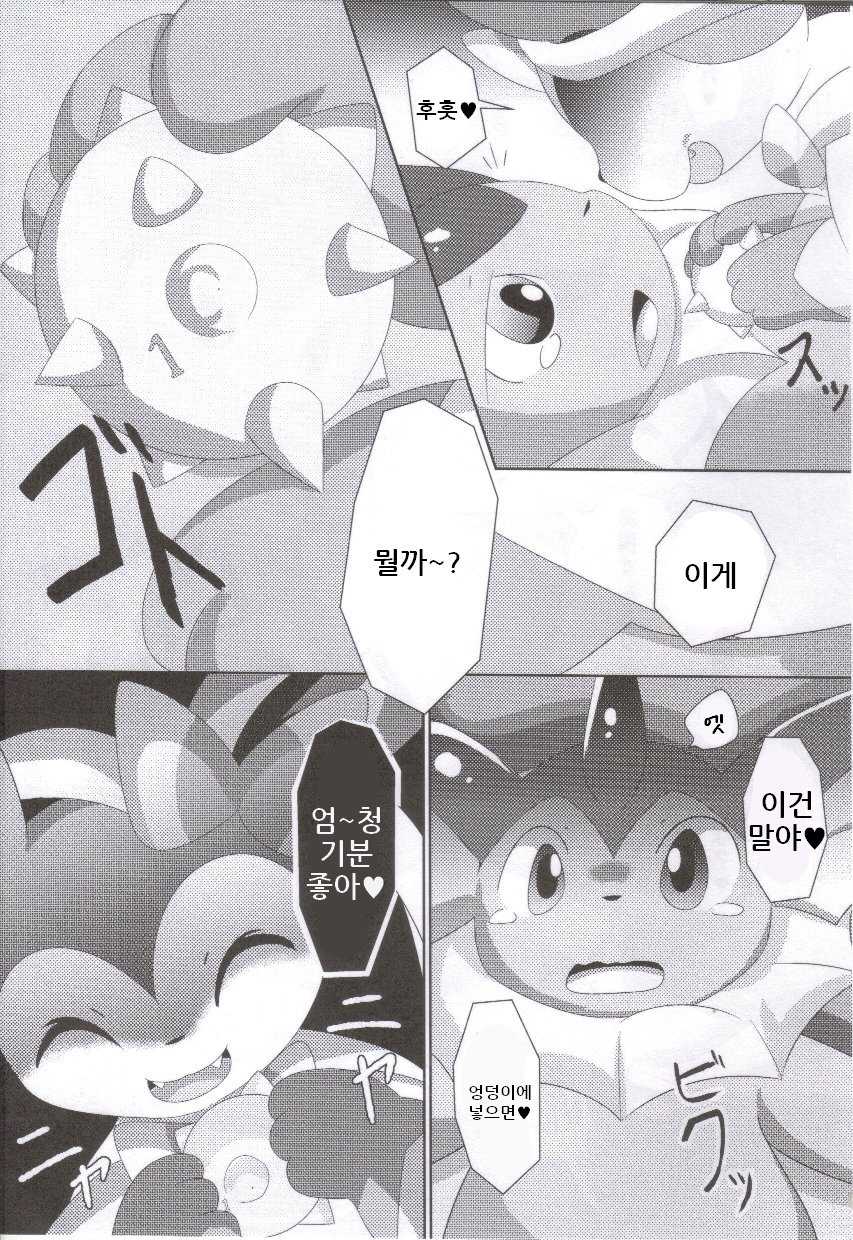 (C86) [TUMBLE WEED (Itameshi)] Fluttery Ribbon (Pokémon) [korean] - Page 10