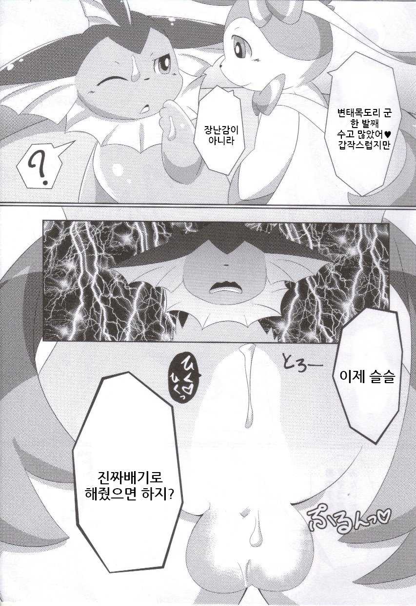 (C86) [TUMBLE WEED (Itameshi)] Fluttery Ribbon (Pokémon) [korean] - Page 14