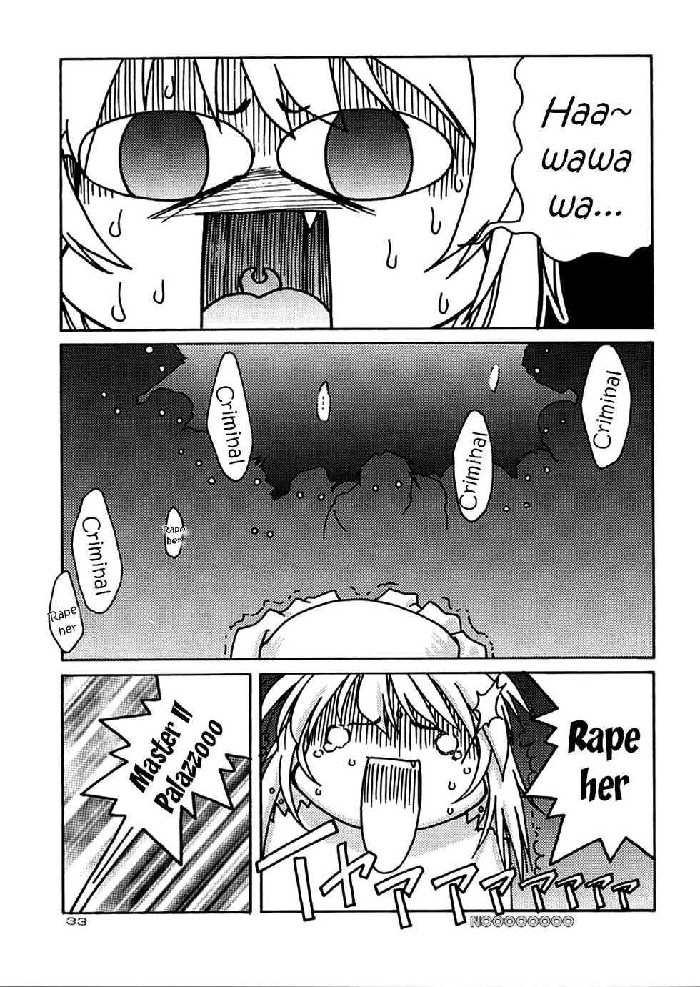(C57) [GOLD RUSH (Suzuki Address)] ~wall~ (Excel Saga, Love Hina)  [English] [EHCOVE] - Page 31