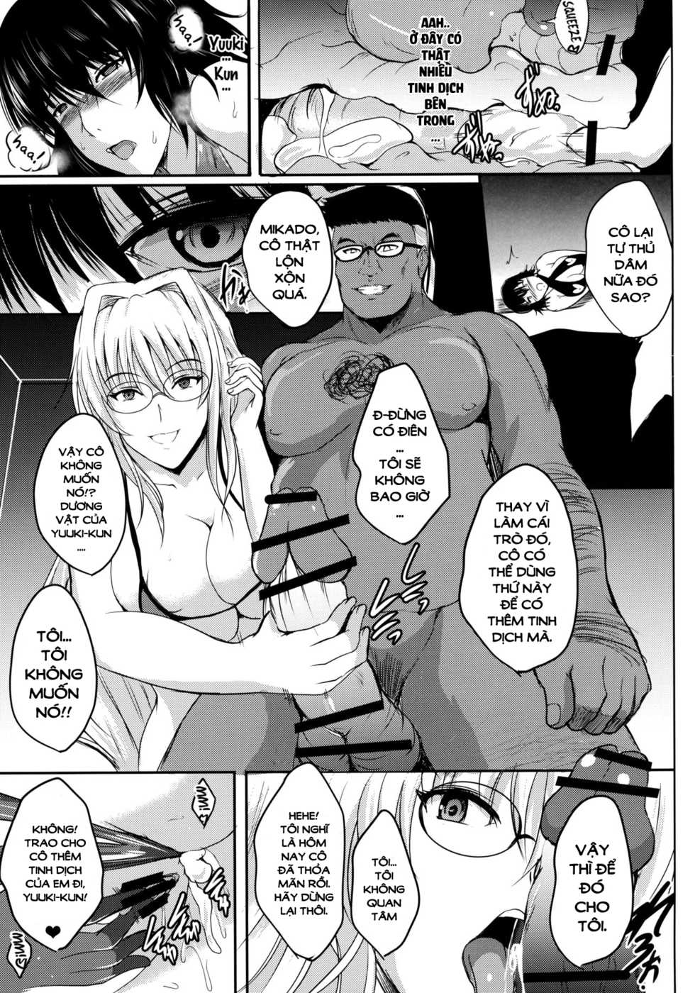 (C91) [Shouchuu MAC (Hozumi Kenji)] Netorare x VR ~Bakunyuu Hoken Kyoushi o Ninshin Chakushou!~ (To LOVE-Ru ) [Vietnamese Tiếng Việt] [LXERS] - Page 36