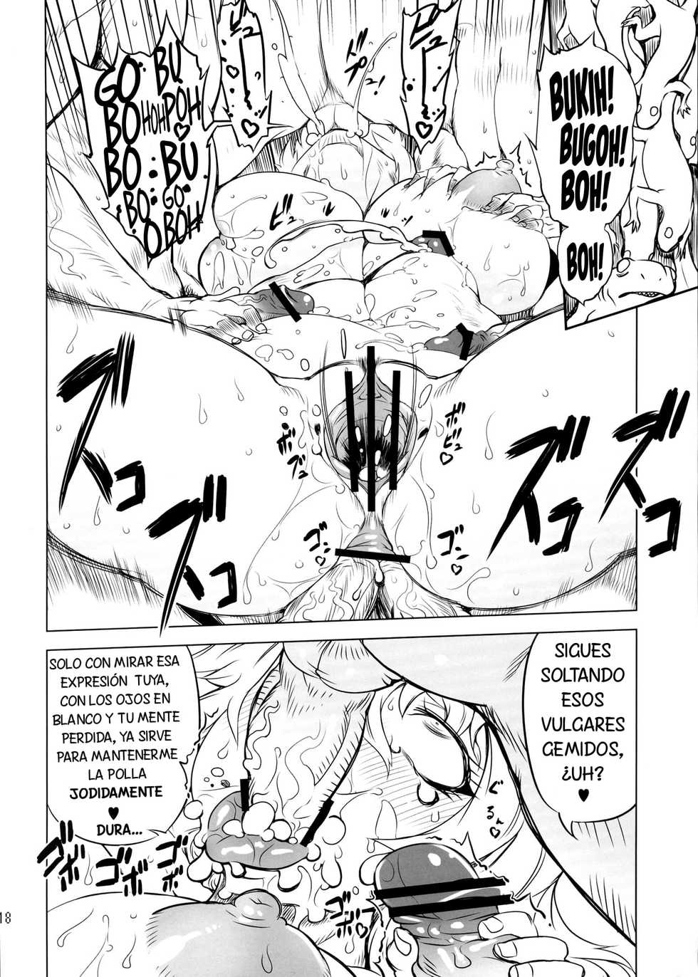 (Futaket 9) [Yuugengaisha Mach Spin (Drill Jill)] Chenge!! 3 (Getter Robo) [Spanish] - Page 19
