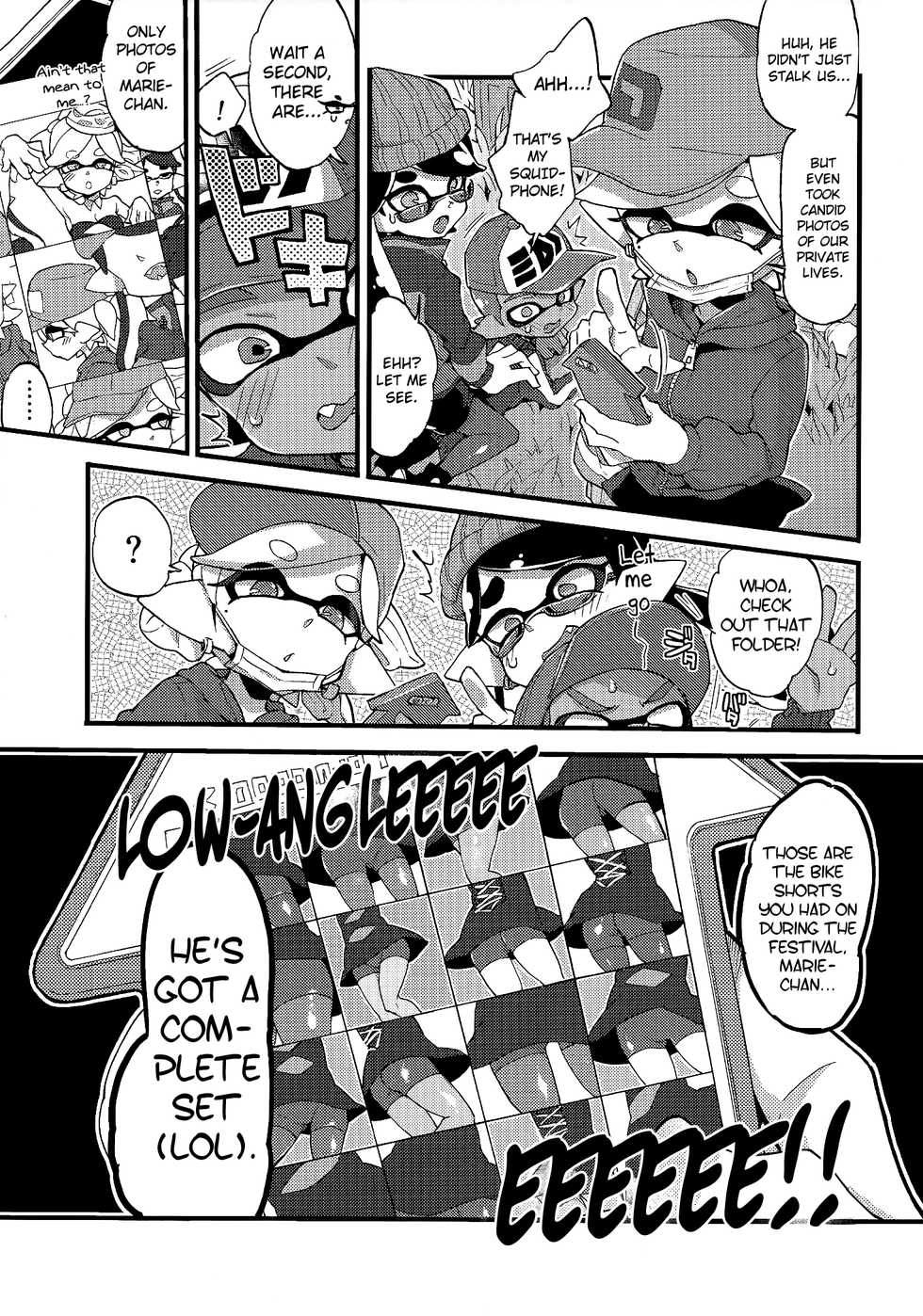 (C92) [Koniro Drops (Morishima Kon)] Rironjou 3-patsu made nara Taeraremasu.  (Splatoon) [English] [biribiri] - Page 6