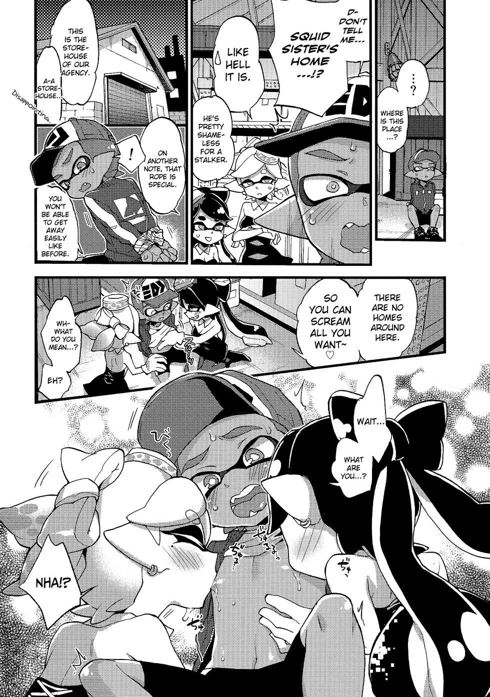 (C92) [Koniro Drops (Morishima Kon)] Rironjou 3-patsu made nara Taeraremasu.  (Splatoon) [English] [biribiri] - Page 9