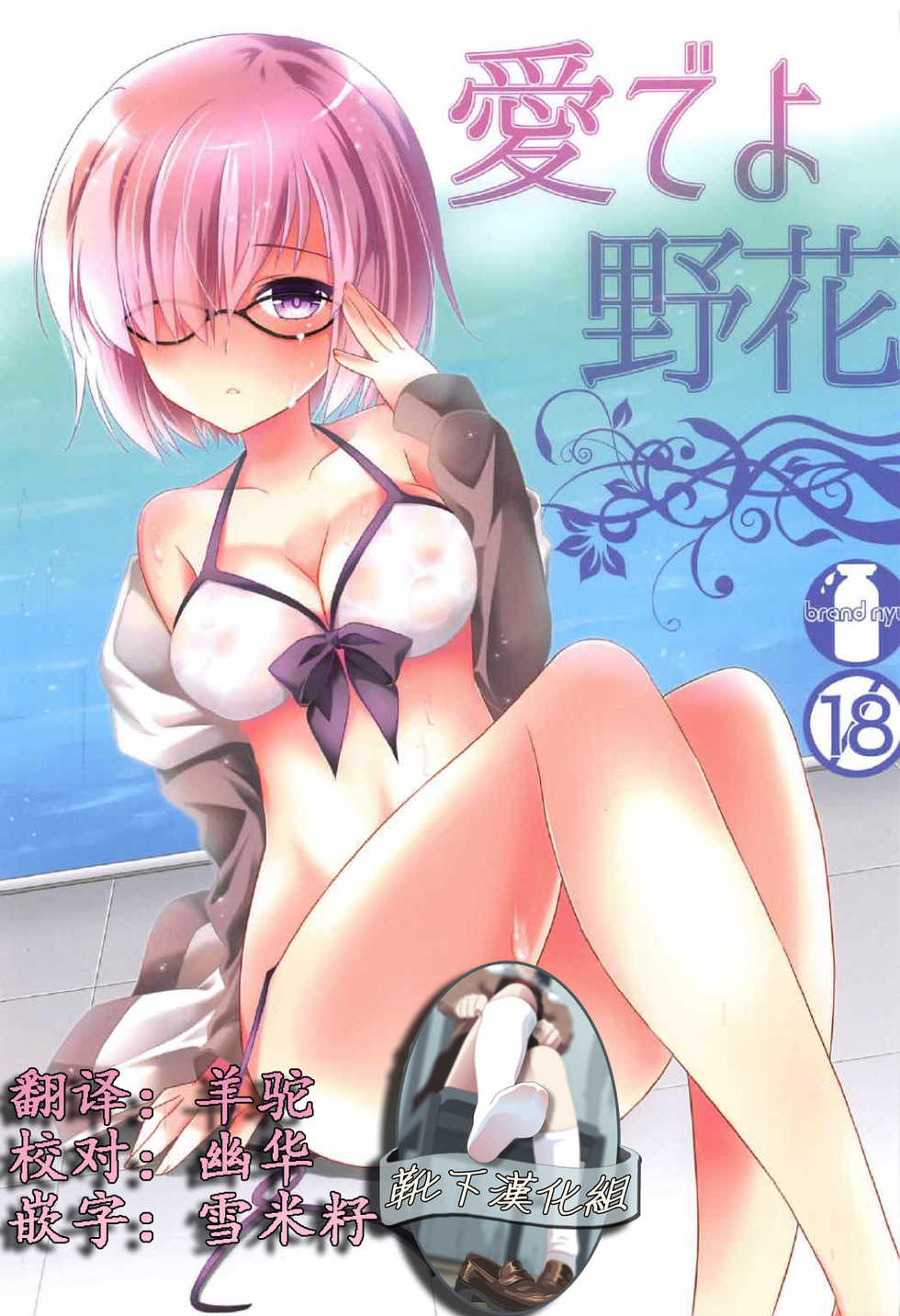 (COMIC1☆11) [brand nyu (nyu)] Medeyo Nobana (Fate/Grand Order) [Chinese] [靴下汉化组] - Page 1