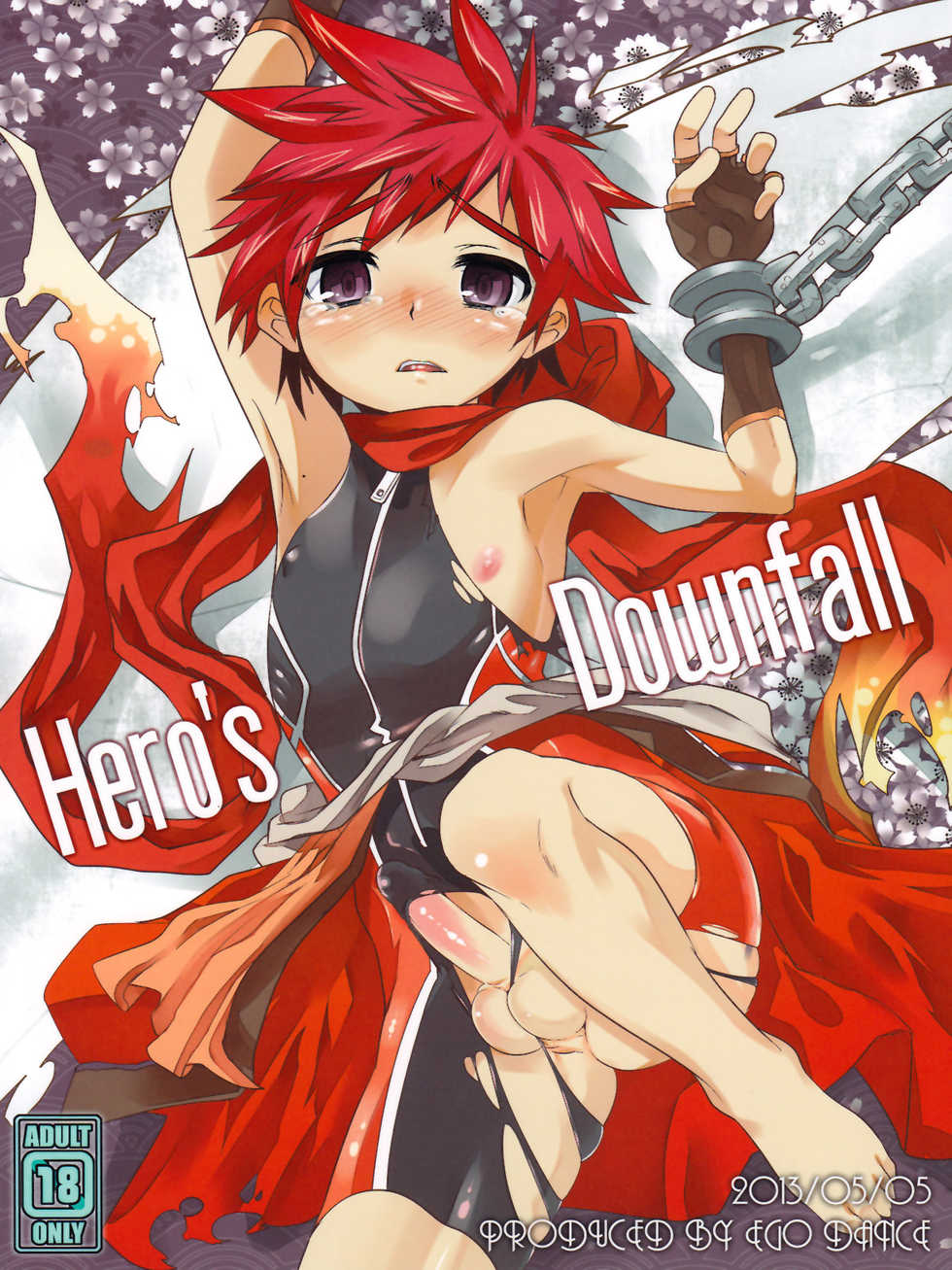 (Shotaful!) [EGO DANCE (Nanamatsu Kenji)] Hero's Downfall (Kyuushu Sentai Danjija) [English] {Shotachan} - Page 1