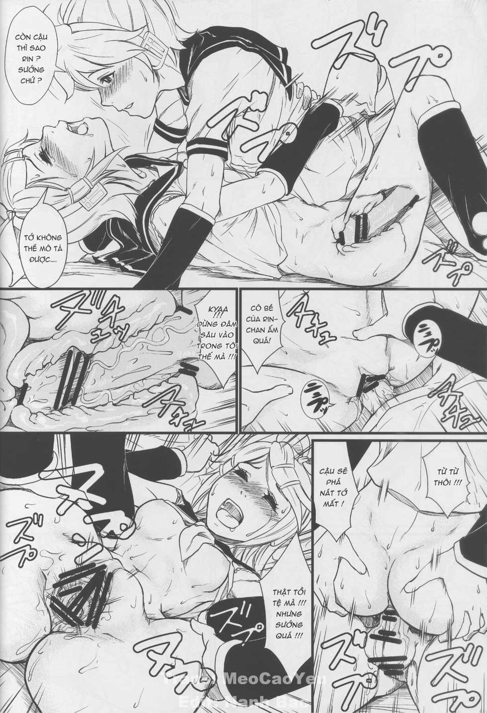 (C77) [Doku Sasori (Takeuchi Reona)] Utahime no Yume (Vocaloid) [Vietnamese Tiếng Việt] [NTR Victory Team] - Page 18