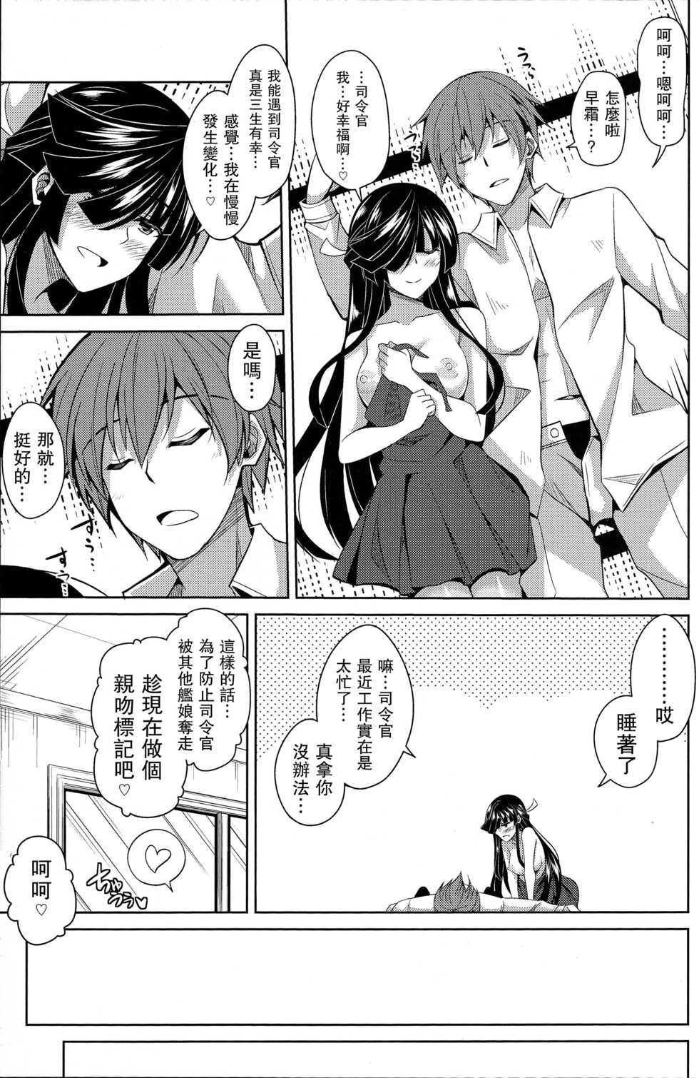 (C88) [Dokomademo Aoi Sora ni Ukabu Niku. (Nikusoukyuu.)] Mite Imasu.... (Kantai Collection -KanColle-) [Chinese] [无毒汉化组] - Page 24