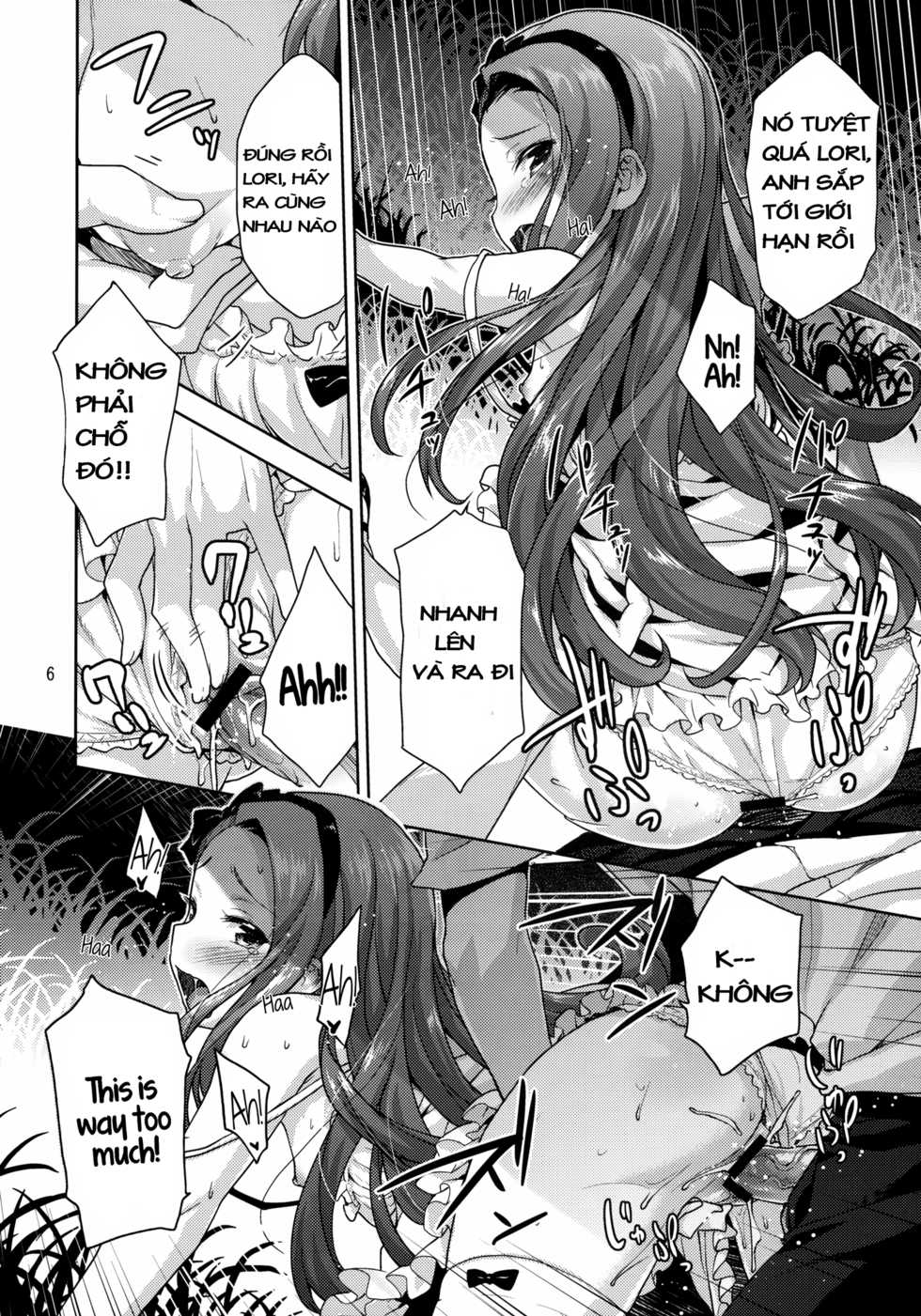 (C80) [Aozora Shoujo (Shirane Taito)] Iorin no Kaze Gusuri (THE IDOLM@STER) [Vietnamese Tiếng Việt] [BinkerBee] - Page 10