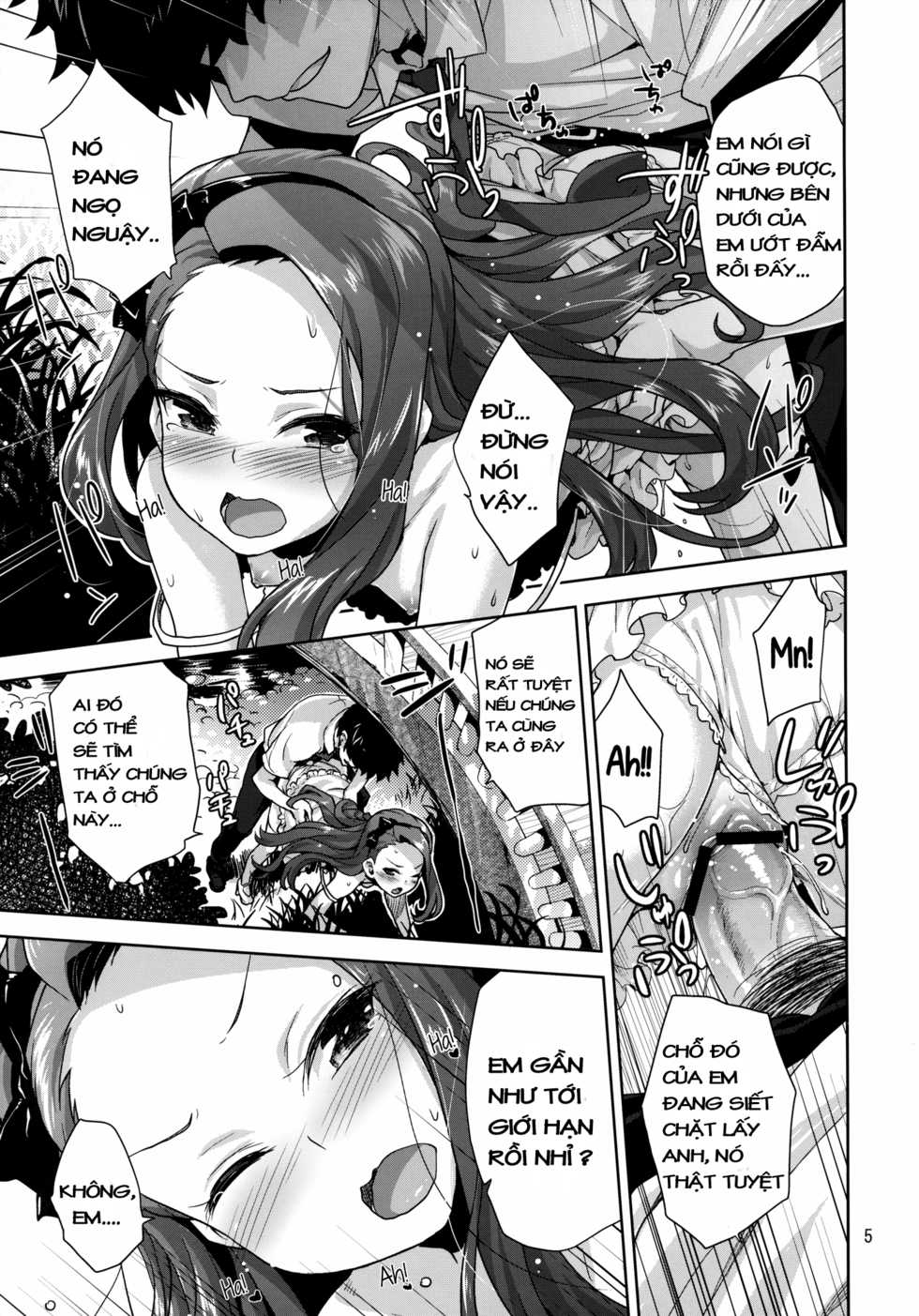 (C84) [Aozora Shoujo (Shirane Taito)] Iorin no Natsumatsuri (THE iDOLM@STER) [Vietnamese Tiếng Việt] [BinkerBee] - Page 5