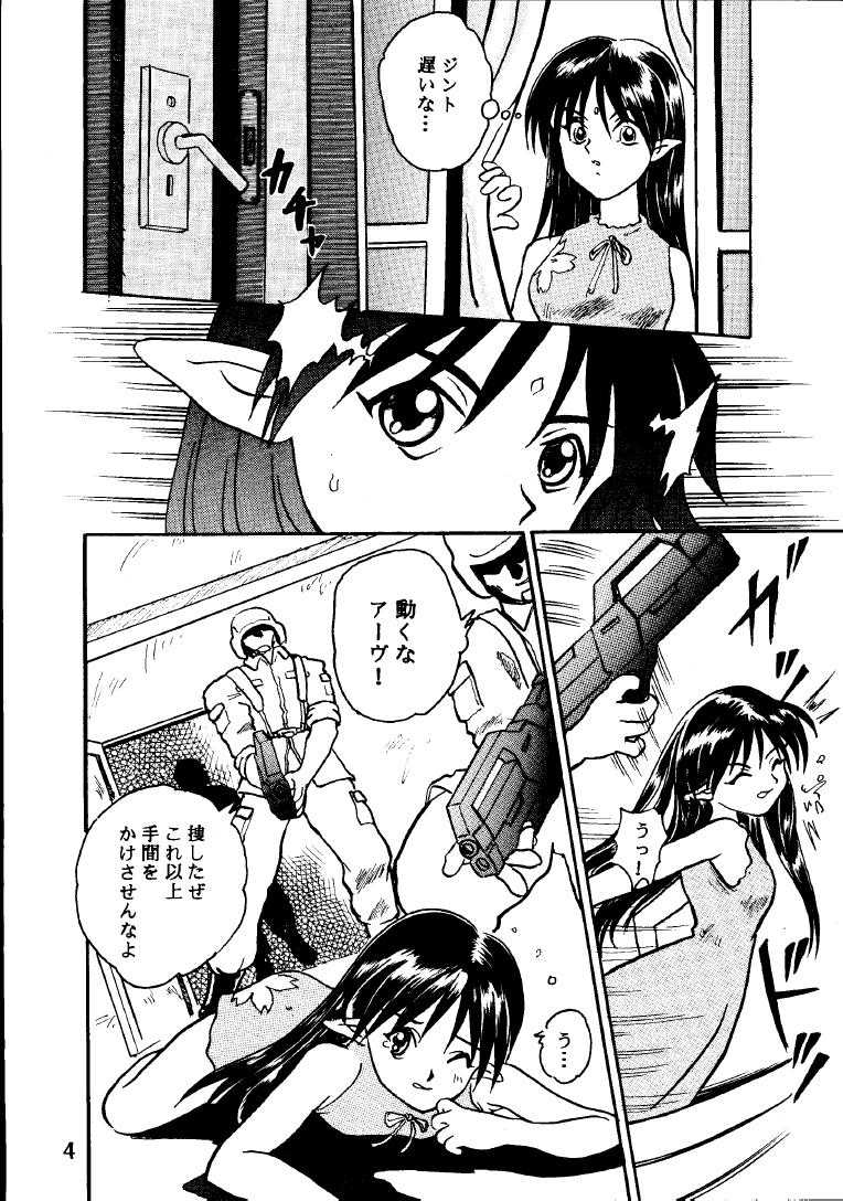 [Taishikan (Takamura-Taishi)] Seikai no Kokuin Kotsujoku no Oujo, Chitai Kyouen (Seikai no Senki) - Page 3