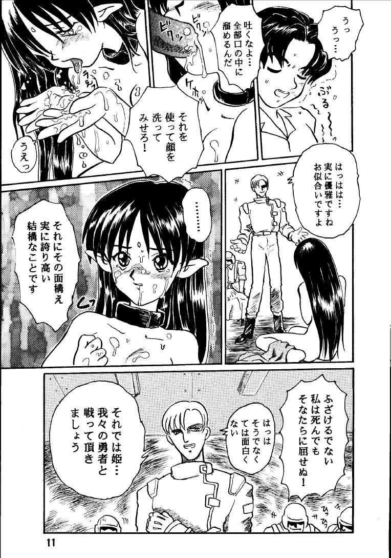 [Taishikan (Takamura-Taishi)] Seikai no Kokuin Kotsujoku no Oujo, Chitai Kyouen (Seikai no Senki) - Page 10