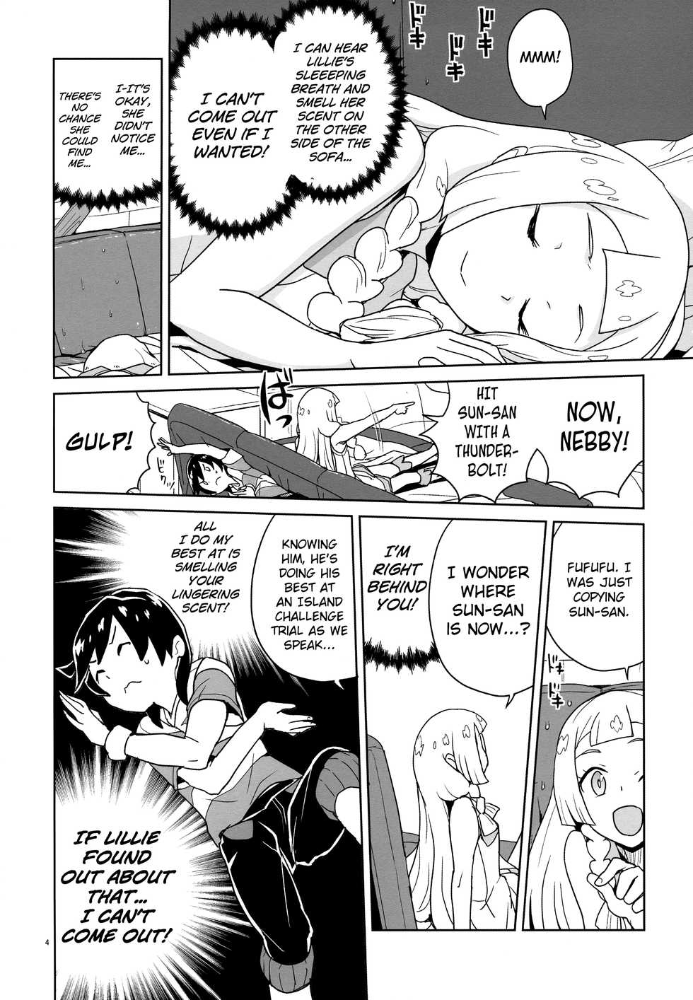 (C92) [Zenra Restaurant (Heriyama)] Choushi ni Noruna yo Lillie (Pokémon Sun and Moon) [English] [biribiri] - Page 3