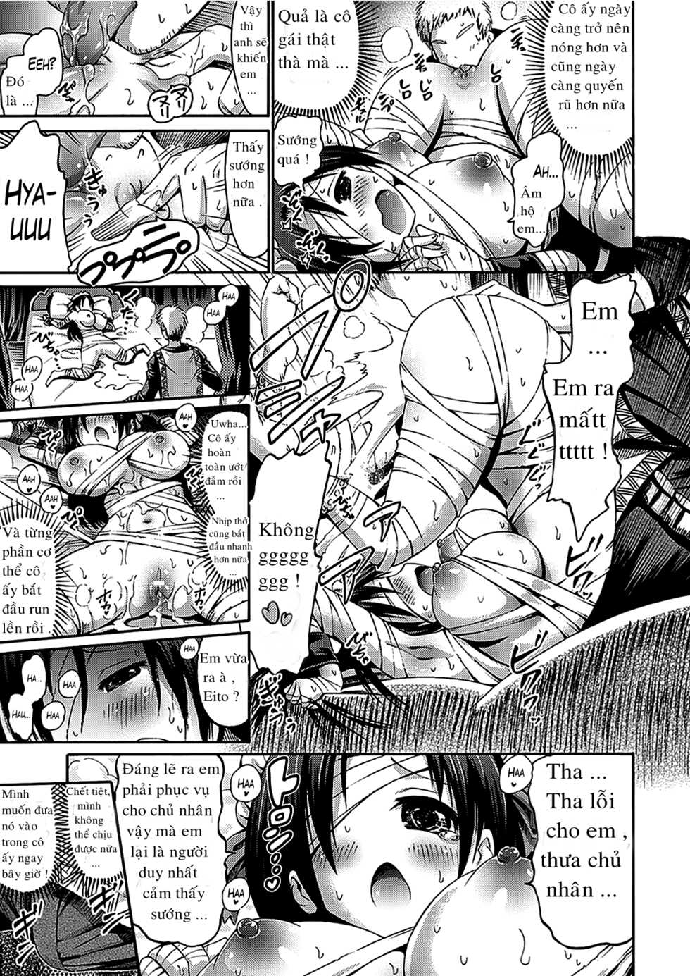 [Horitomo] Mummy Maid (Unreal Syndrome ~Higenjitsu Otome Aikou Shoukougun~) [Vietnamese Tiếng Việt] [plkjhgfdsa] [Digital] - Page 9